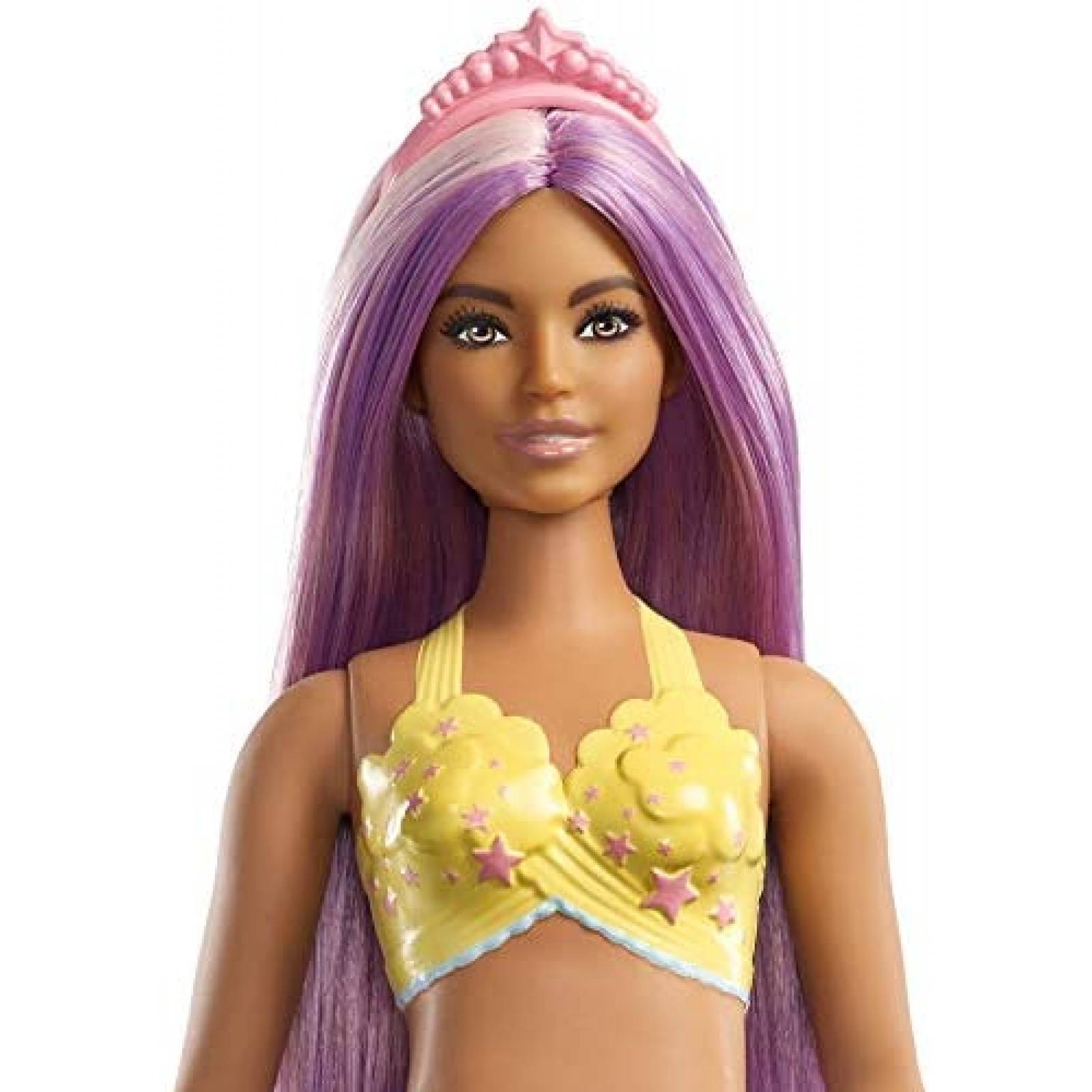 Muñeca Barbie Sirena Dreamtopia Fantasía -Cabello Morado