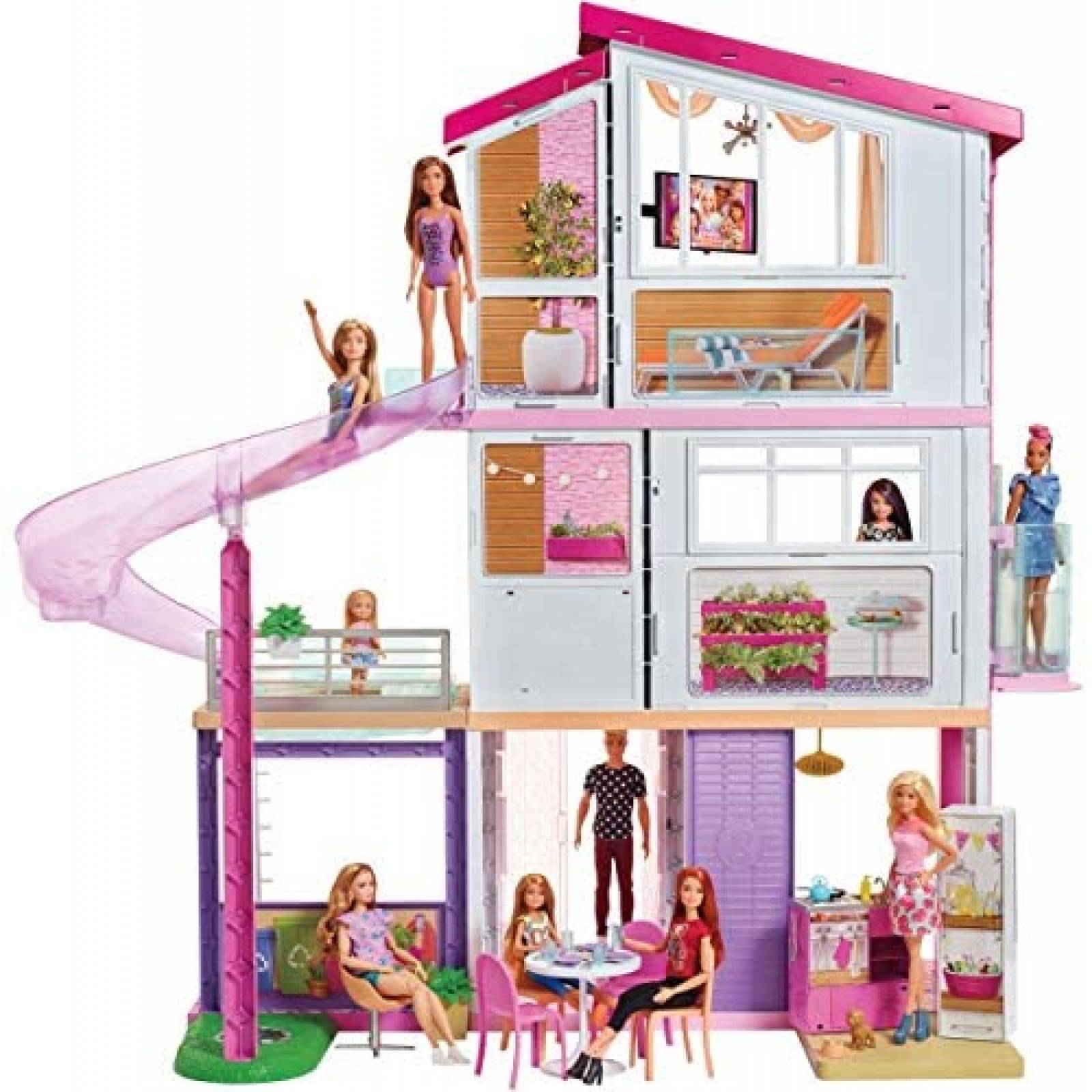 Casa para Muñecas Barbie Dreamhouse con Elevador