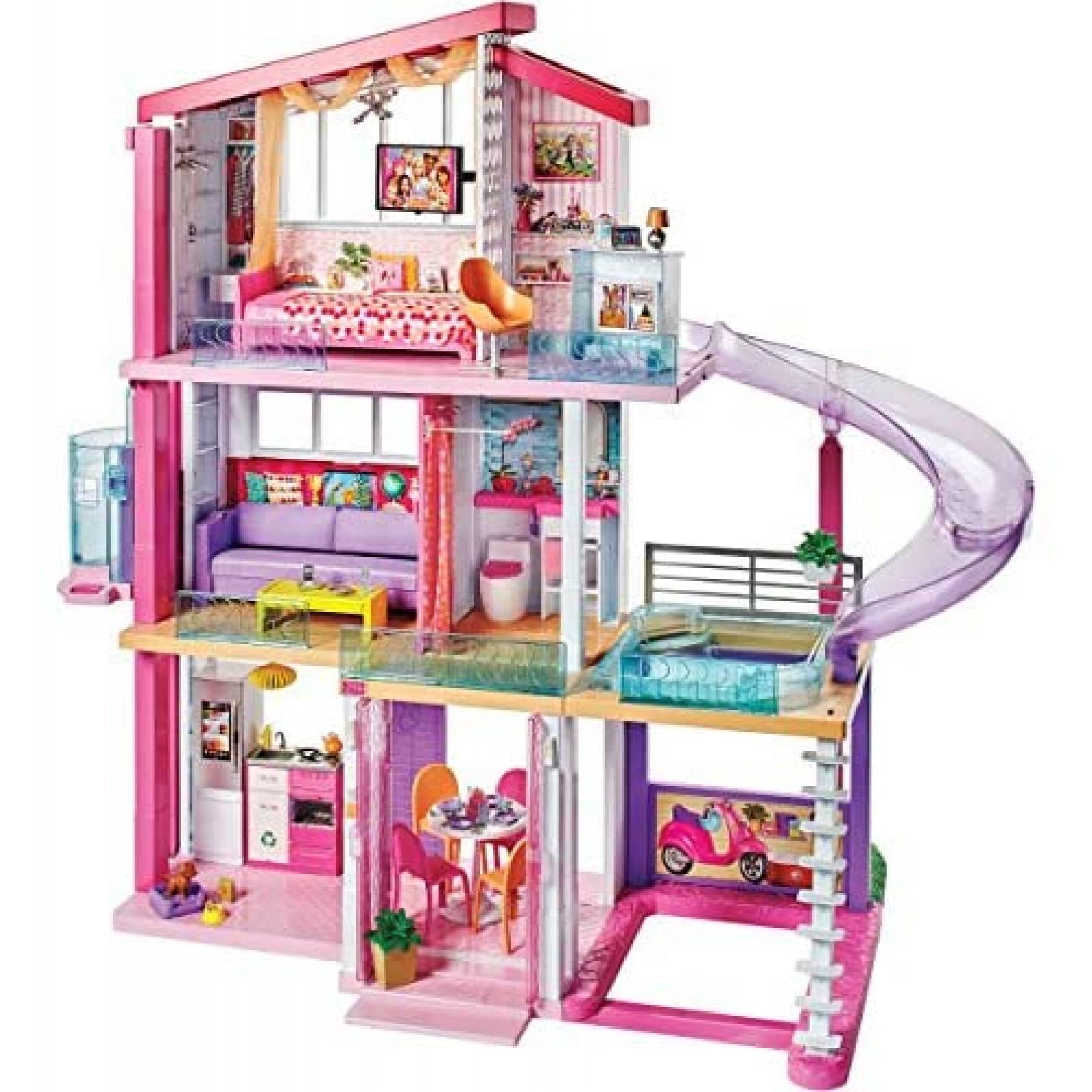 Casa para Muñecas Barbie Dreamhouse con Elevador