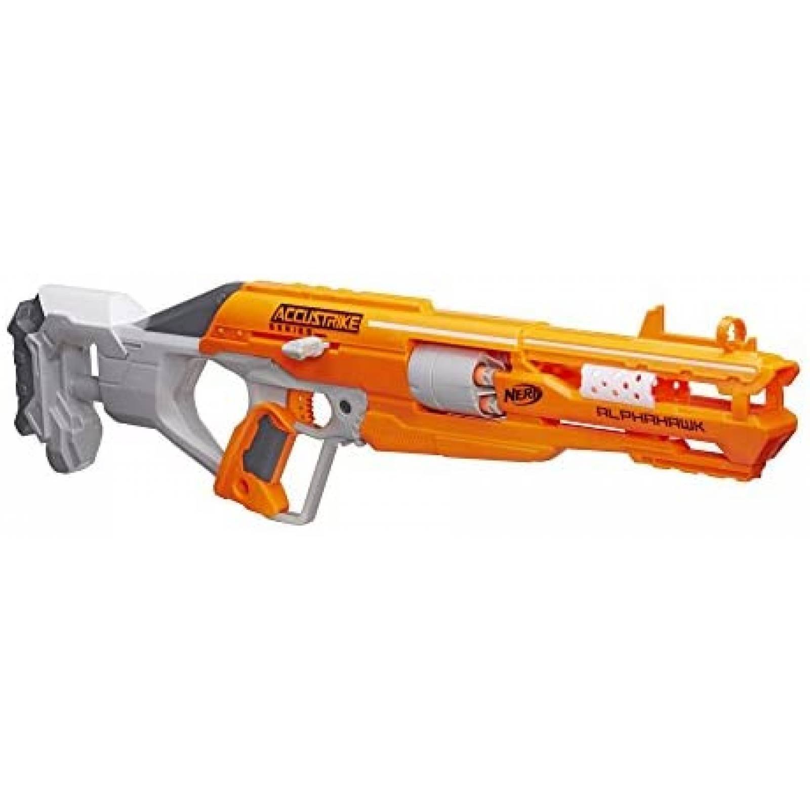 Pistola de Dardos NERF N-Strike Elite c 10 Dardos -Naranja