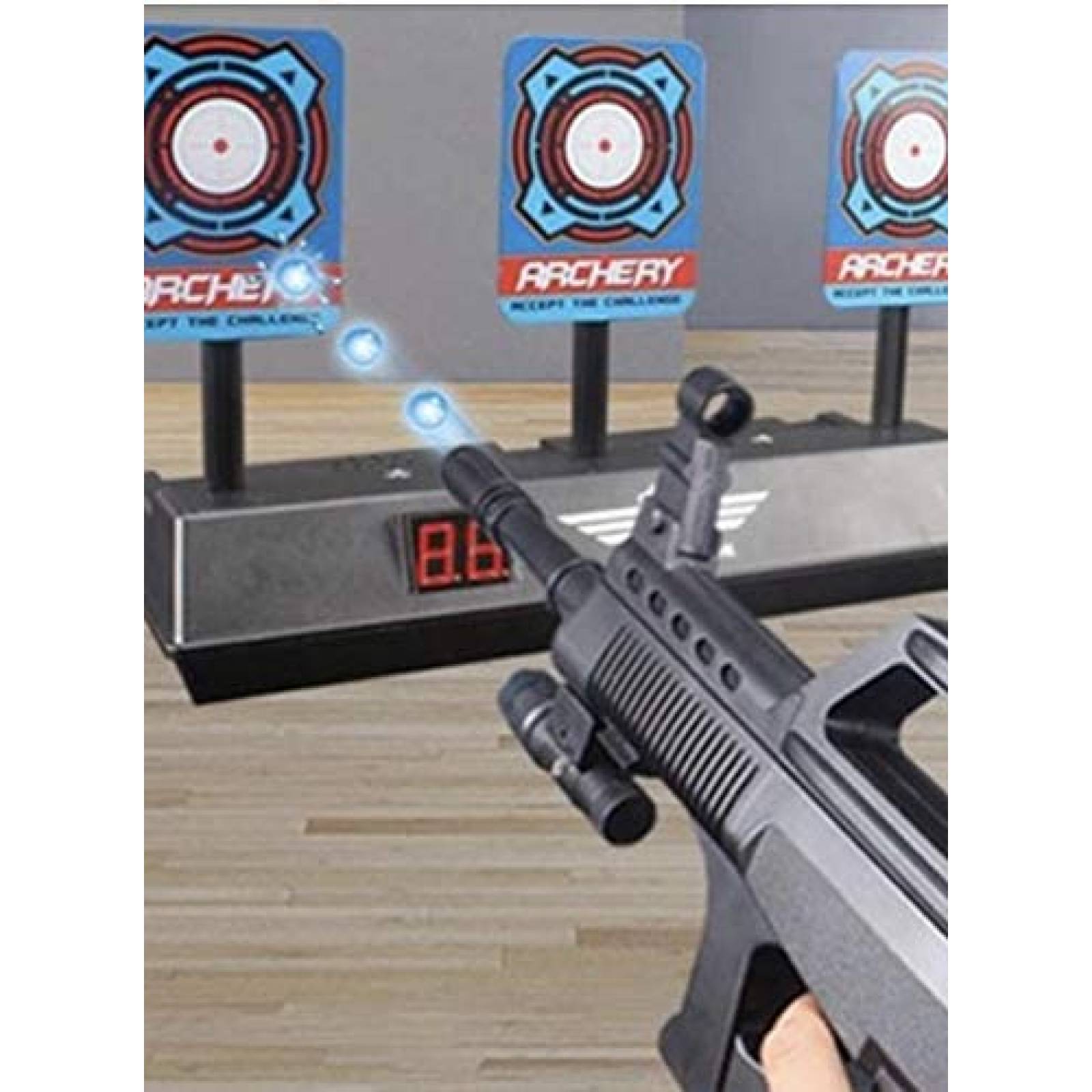 Tiro al Blanco Digital EST Juguete para Dardos Nerf