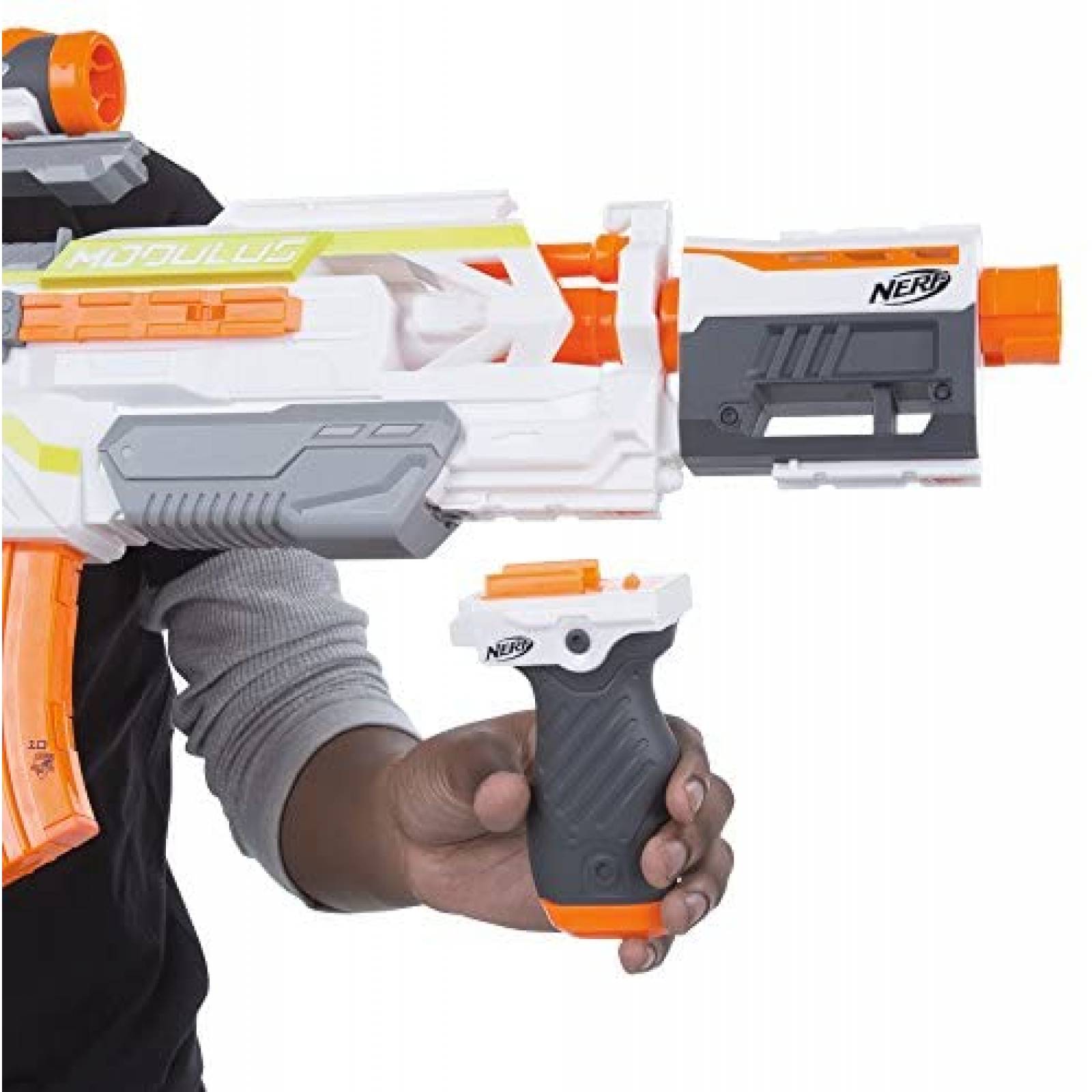 Pistola de Dardos NERF N-Strike Modulus ECS-10 c 10 Dardos