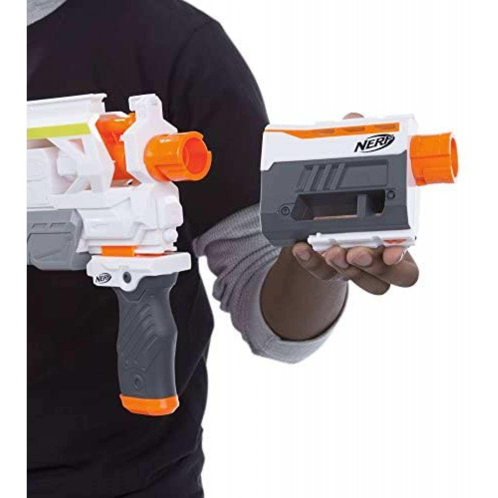 Pistola de Dardos NERF N-Strike Modulus ECS-10 c 10 Dardos