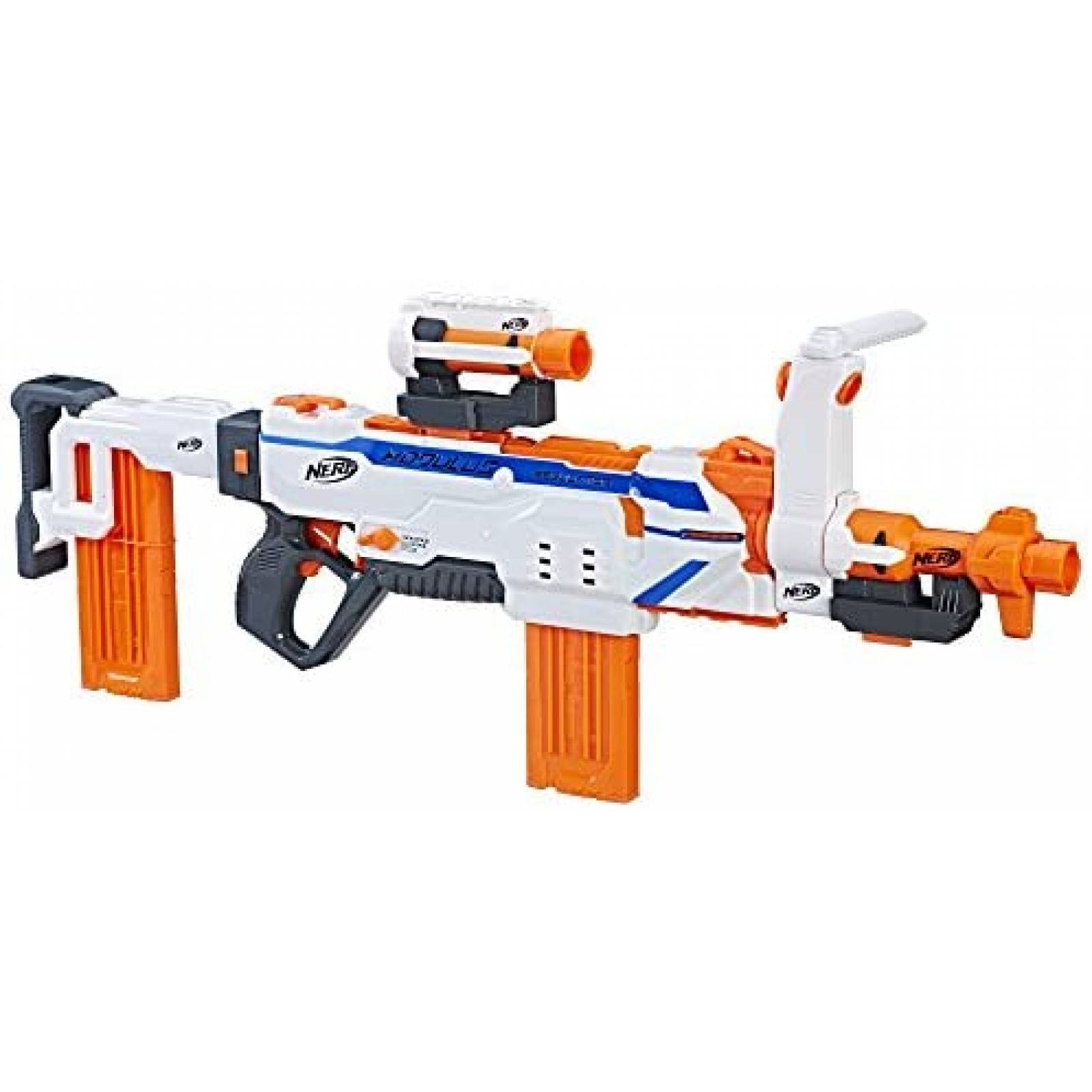 pistola nerf blanca