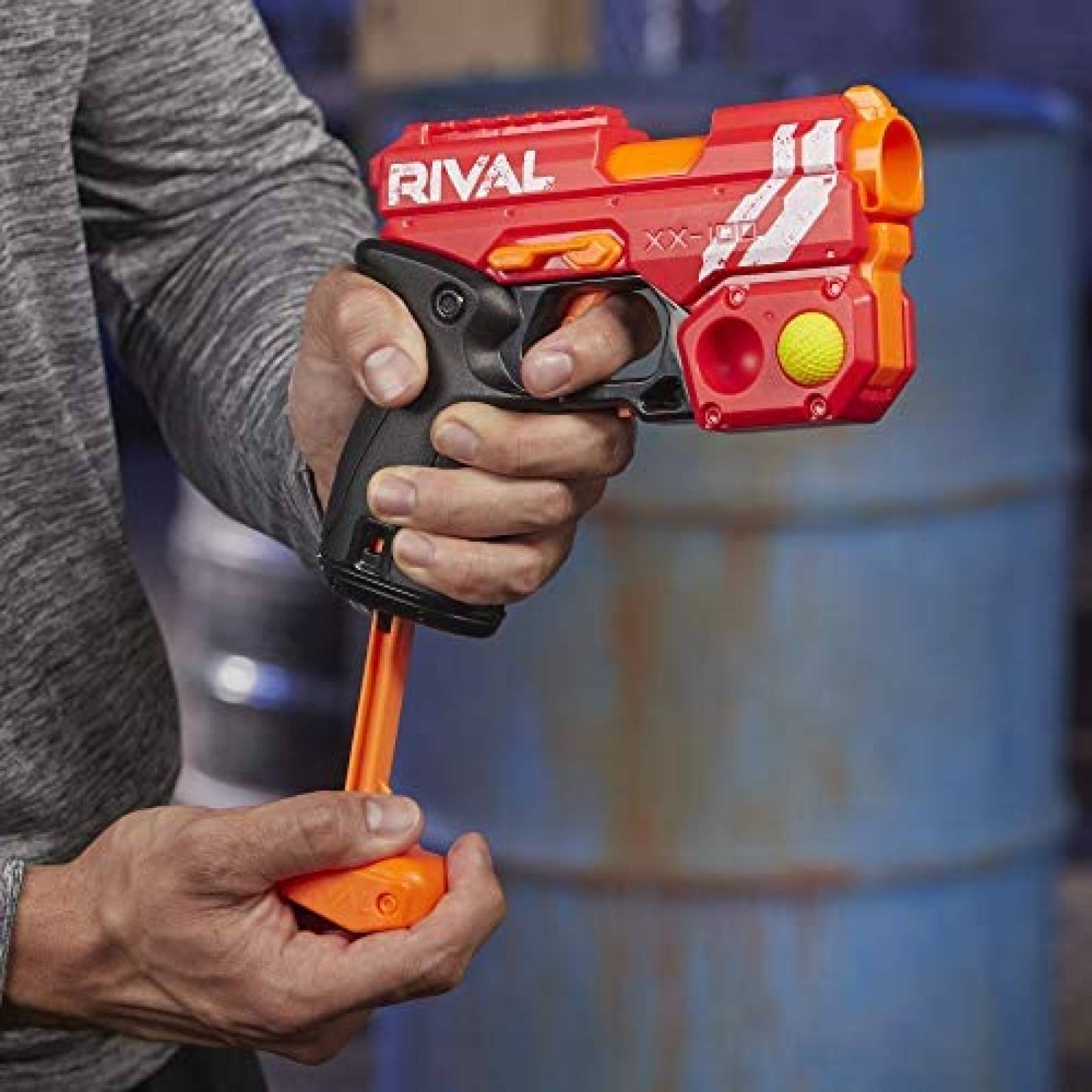 Pistola de Dardos NERF Rival Knockout XX-100 Pelotas -Rojo