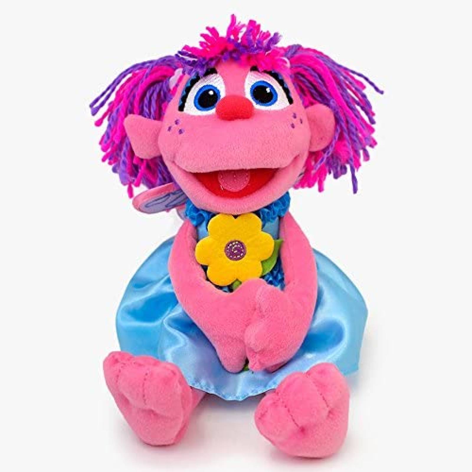 Peluche Relleno GUND c/Diseño de Plaza Sésamo -Rosa