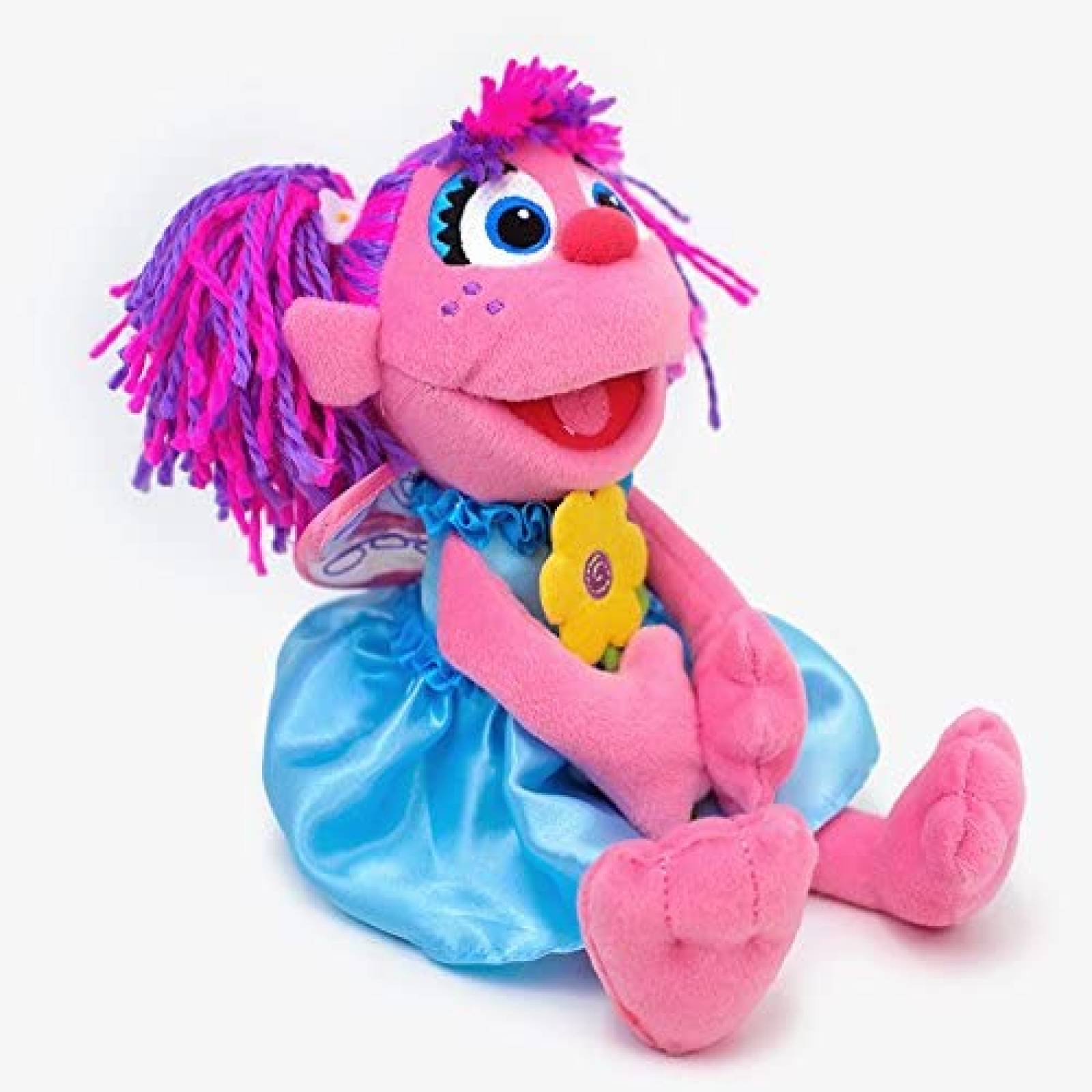 Peluche Relleno GUND c/Diseño de Plaza Sésamo -Rosa