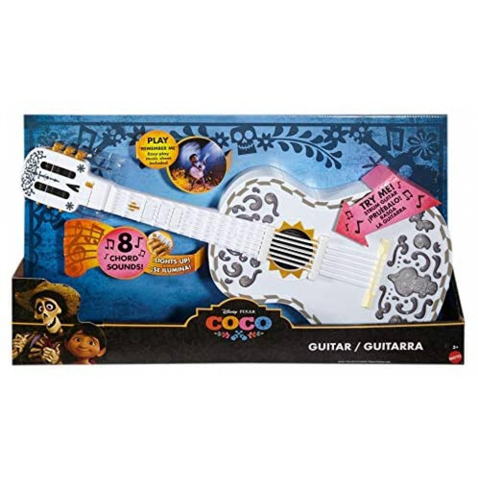 Guitarra para Niños Disney COCO de Pixar Partituras Mattel