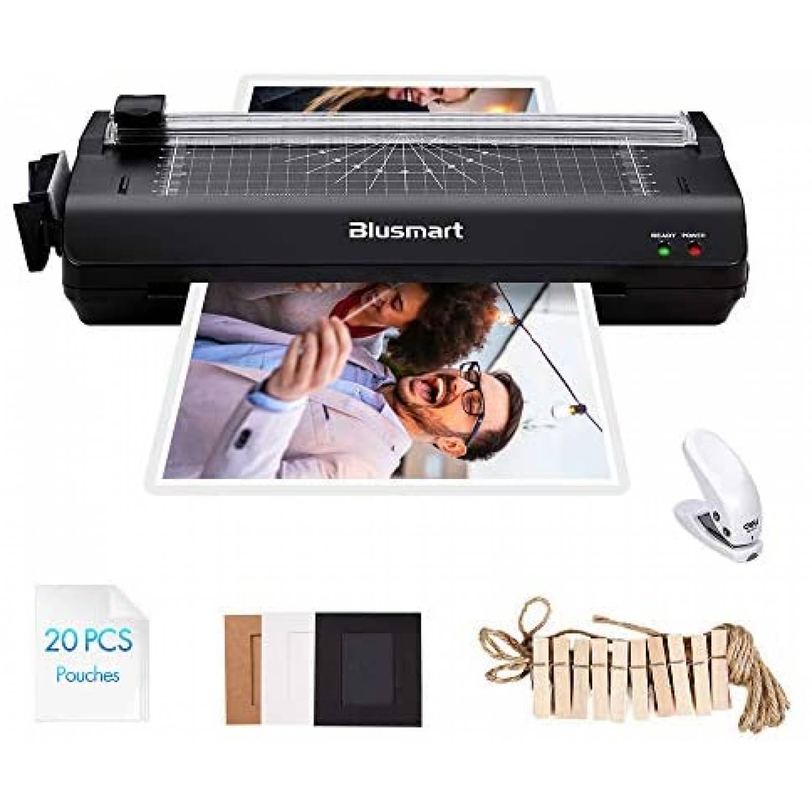 Laminadora 5 en 1 Blusmart Incluye Accesorios - Negro