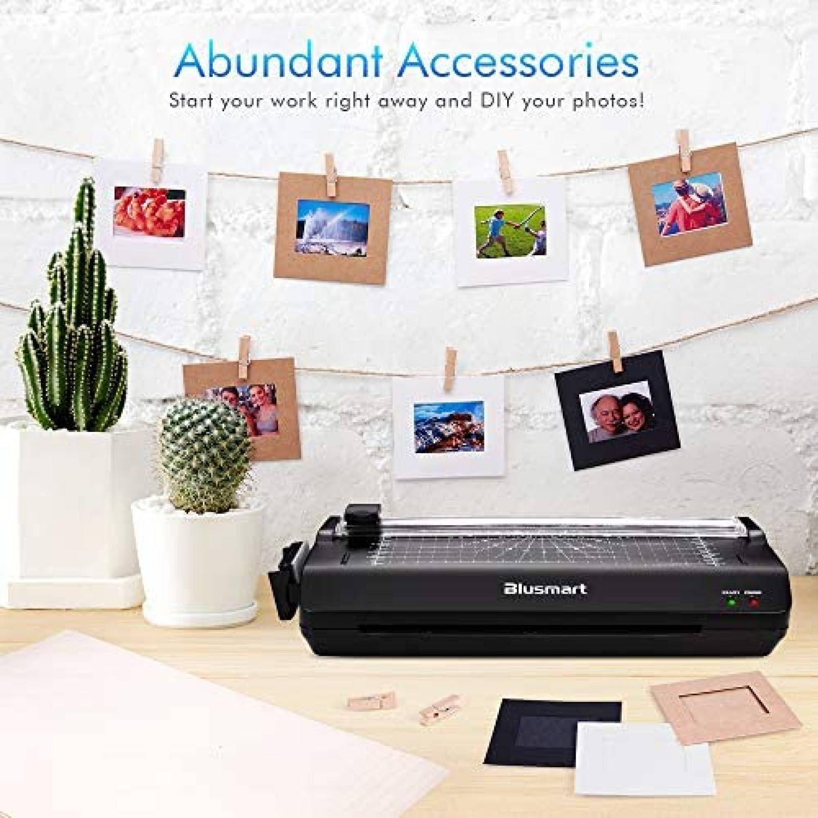 Laminadora 5 en 1 Blusmart Incluye Accesorios - Negro