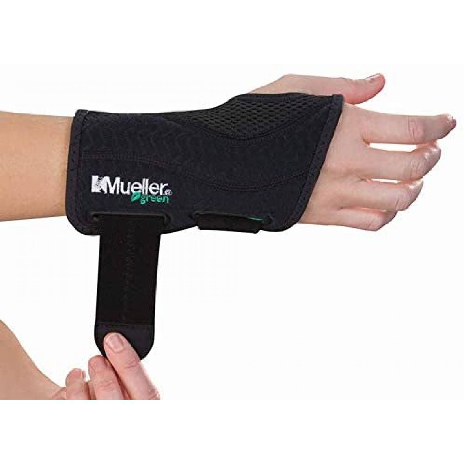 Muñequera Mueller Talla S-M Importado Mano Derecha -Negro