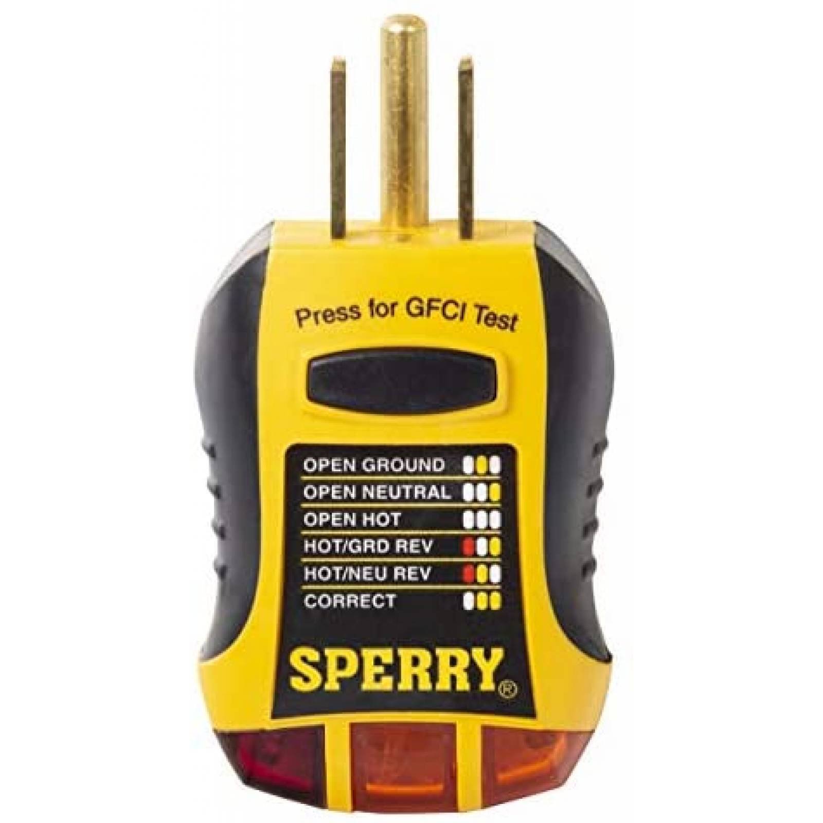 Probador de Corriente Sperry Instruments GFI6302GFCI 120V