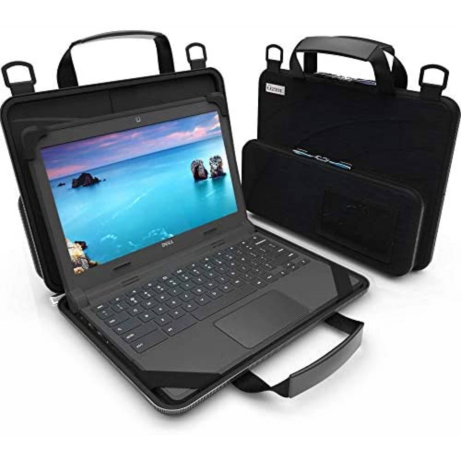 Funda para Laptop de Uso Rudo UZBL 11.6'' para Colgar -Negro