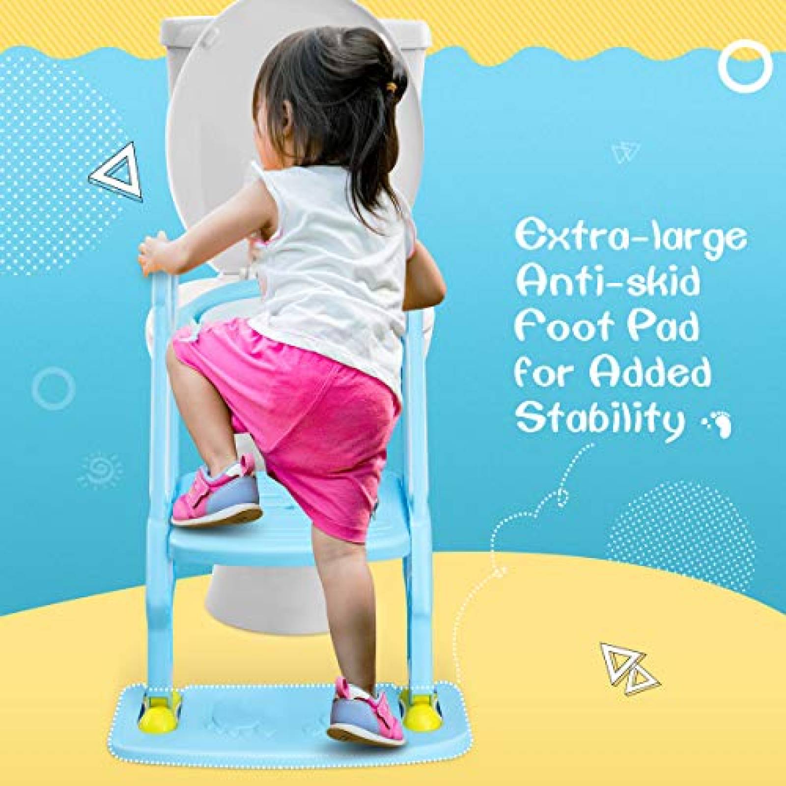 Asiento Esusado para Bebés Little Helpers Escalera Ajustable