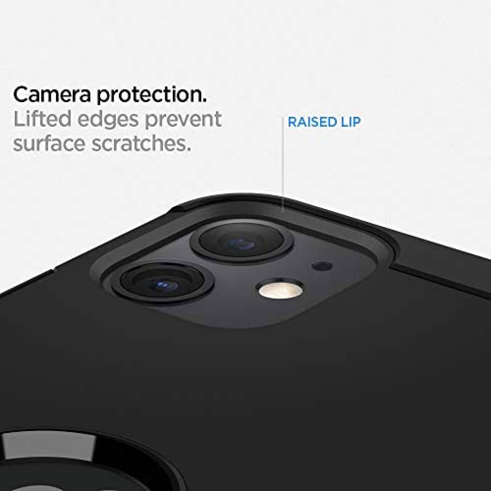 Funda Spigen iPhone 11 Protección TPU Policarbonato -Negro