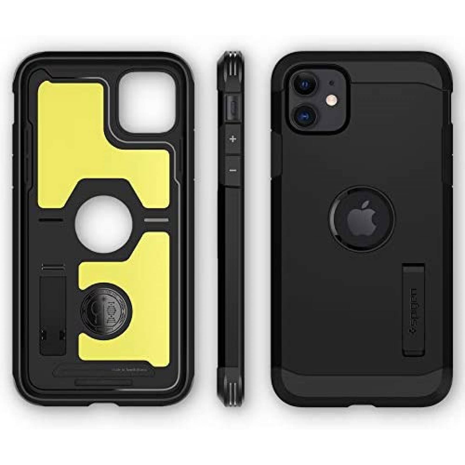 Funda Spigen iPhone 11 Protección TPU Policarbonato -Negro