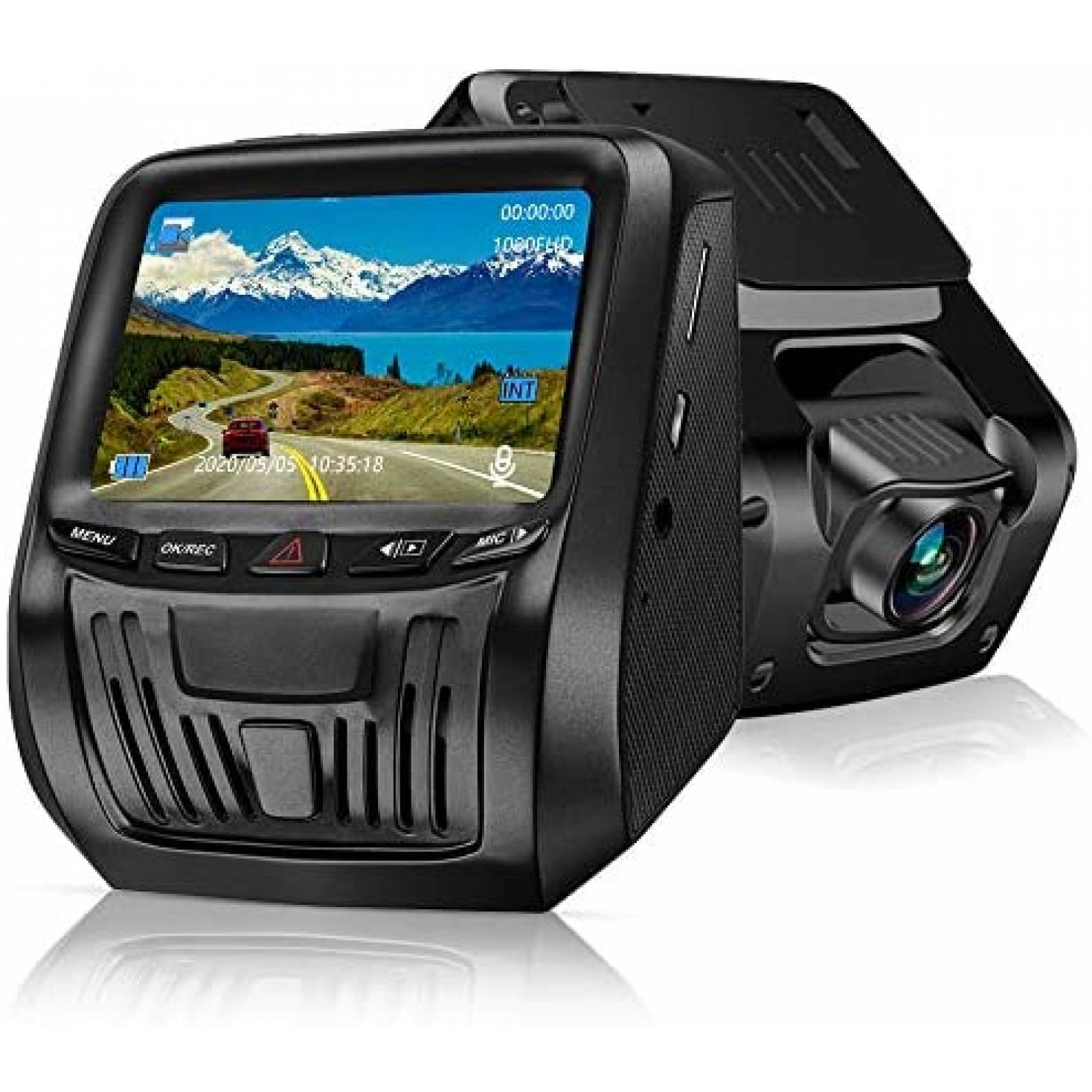 Cámara para Auto Welcam 1080P Full HD Pantalla 3'' IPS USB