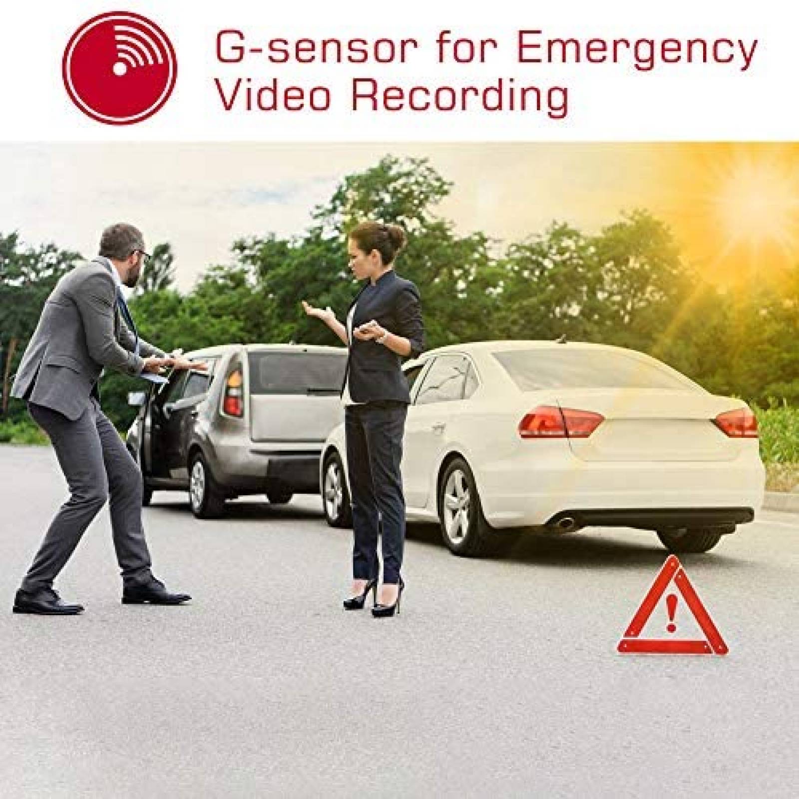 Cámara para Auto Welcam 1080P Full HD Pantalla 3'' IPS USB