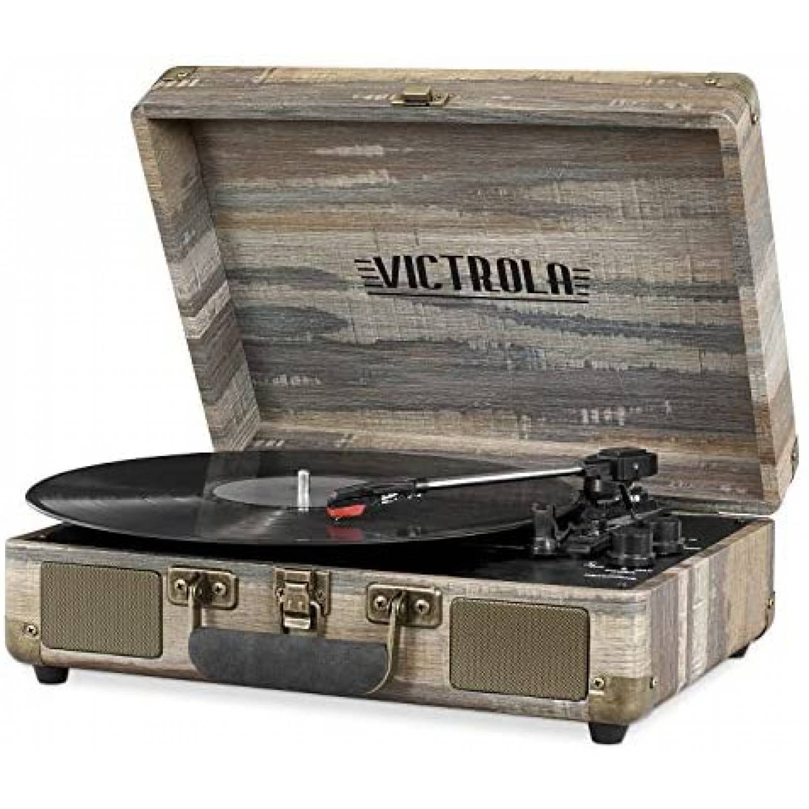 Tocadiscos Victrola Vintage Bluetooth 3 Velocidades -Café
