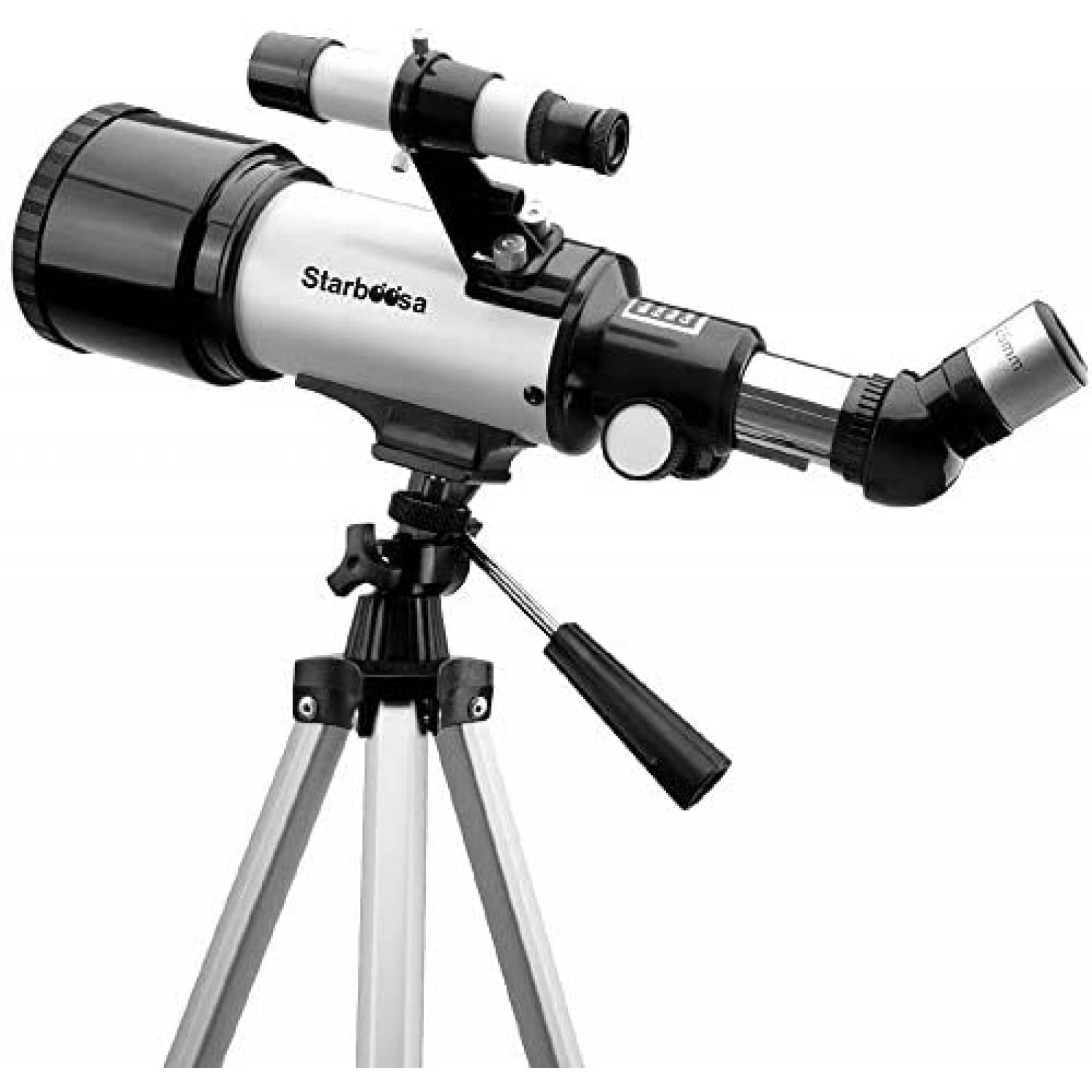 Telescopio para Principiantes starboosa 70-400mm -Blanco