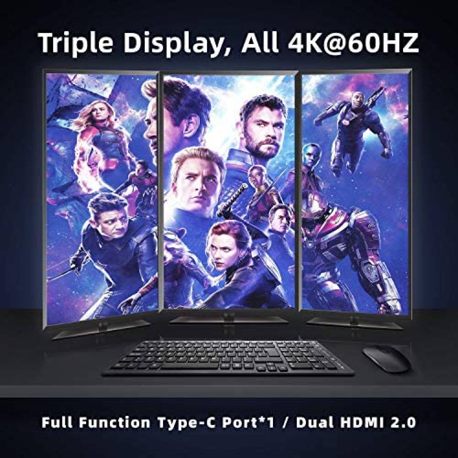 Mini PC AWOW Win10 8GB DDR4 138GB 2TB WiFi HDMI -Negro