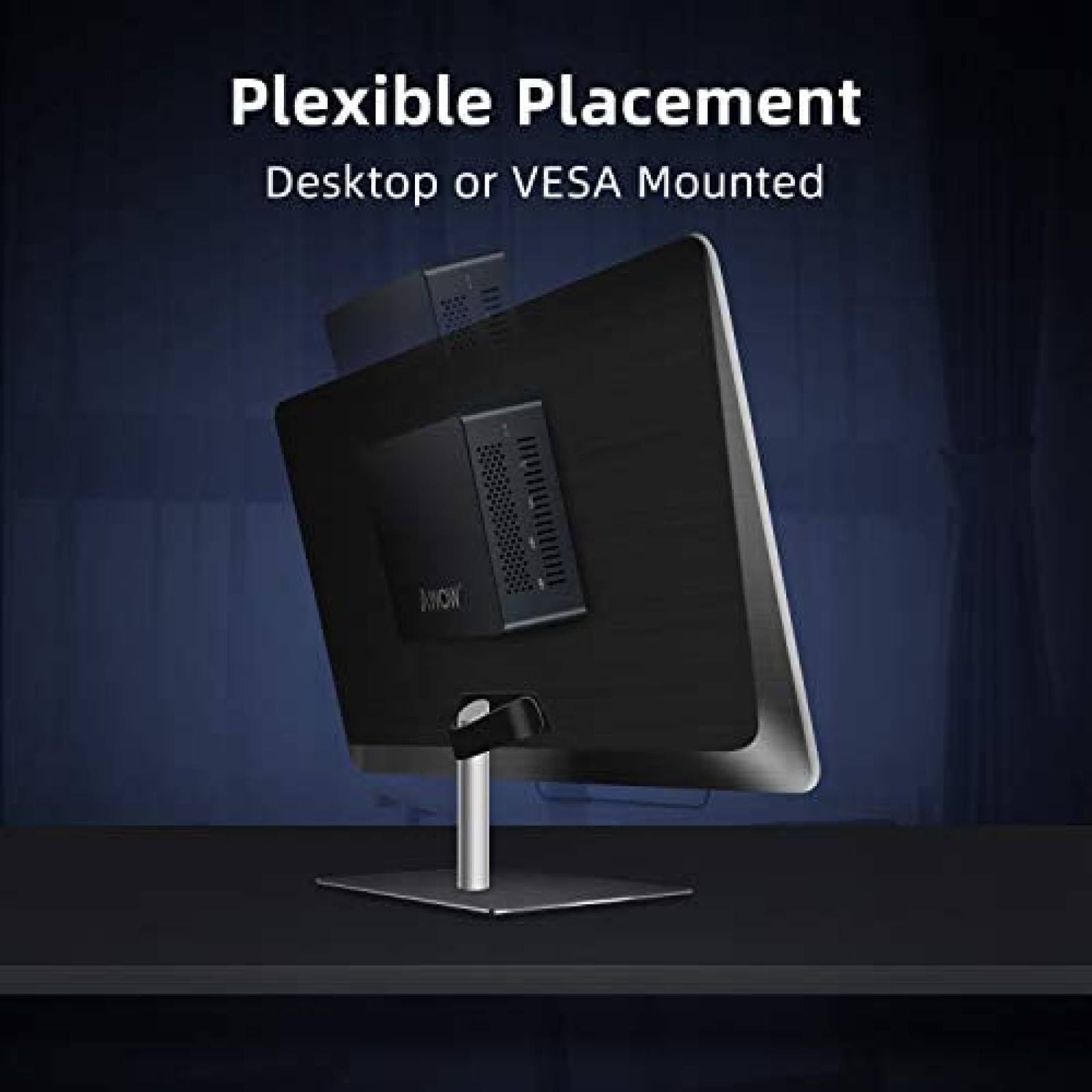 Mini PC AWOW Win10 8GB DDR4 138GB 2TB WiFi HDMI -Negro