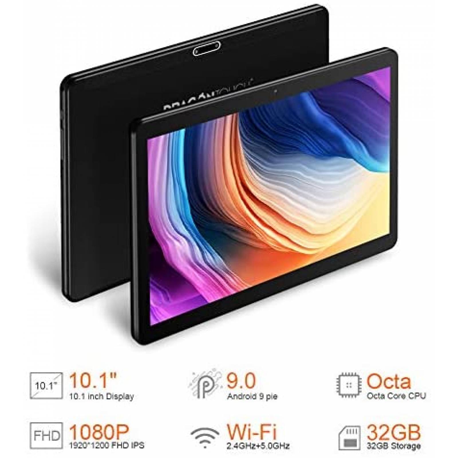 Tablet Dragon Touch 3 GB RAM 32 GB Almacenamiento -Negra