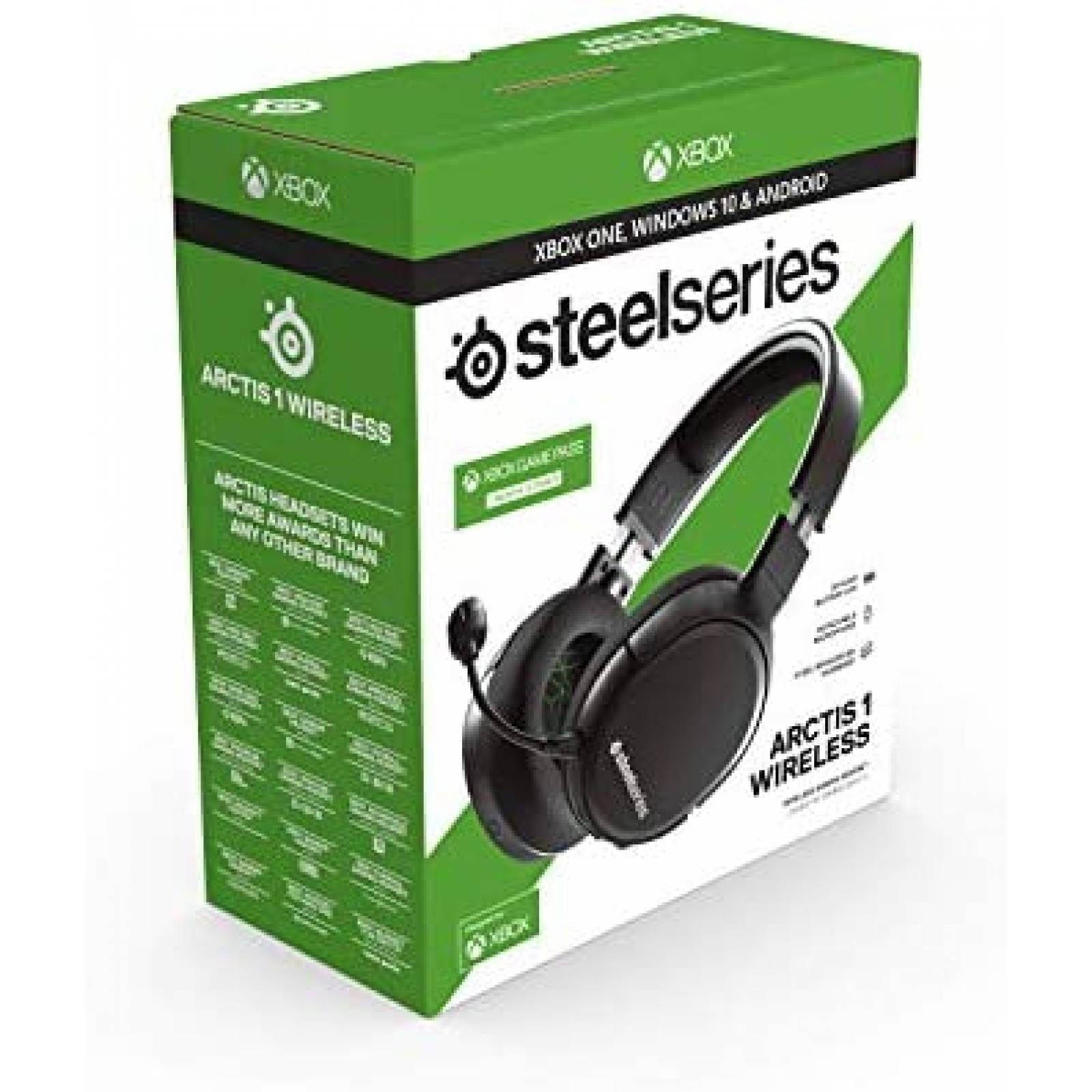 Audífonos Gamer SteelSeries Diadema con Micrófono -Negros