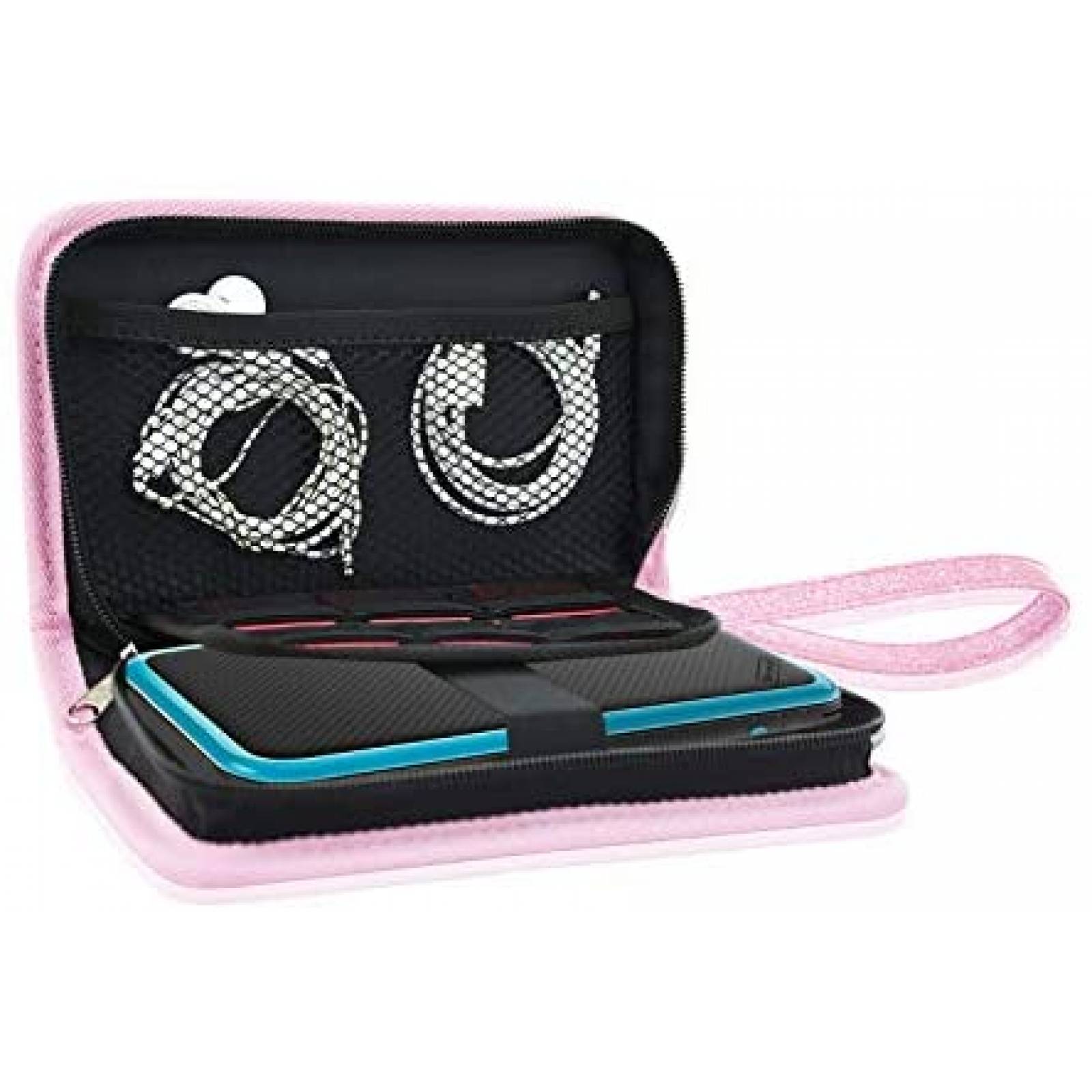 Funda ACdream Nintendo 2DS XL/New 3DS XL Cuero Premium -Rosa