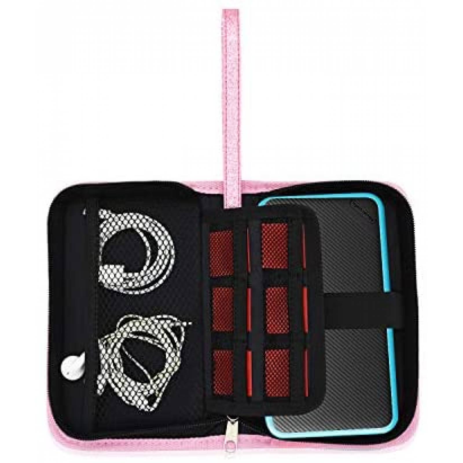 Funda ACdream Nintendo 2DS XL/New 3DS XL Cuero Premium -Rosa