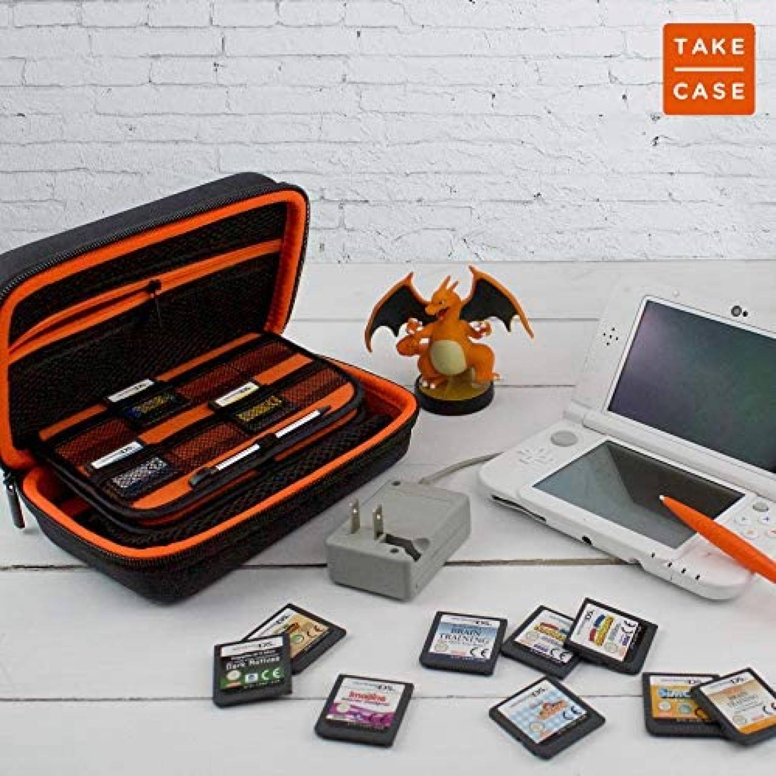 Caja Protectora para Consola TakeCase Nintendo 3DS XL/2DS XL