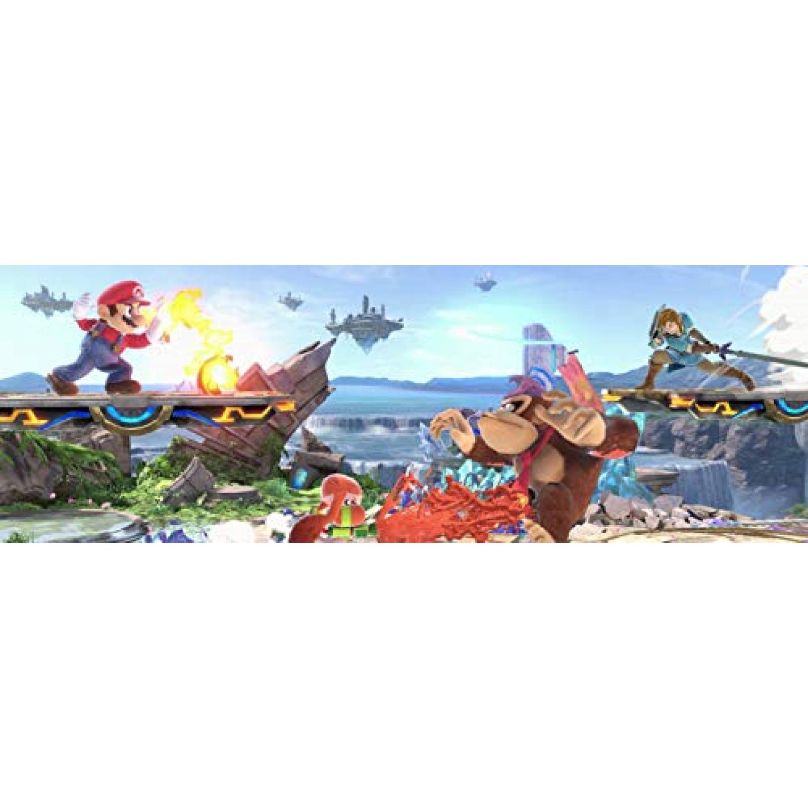 Videojuego Nintendo Super Smash Bros 3DS Múltiple Personajes