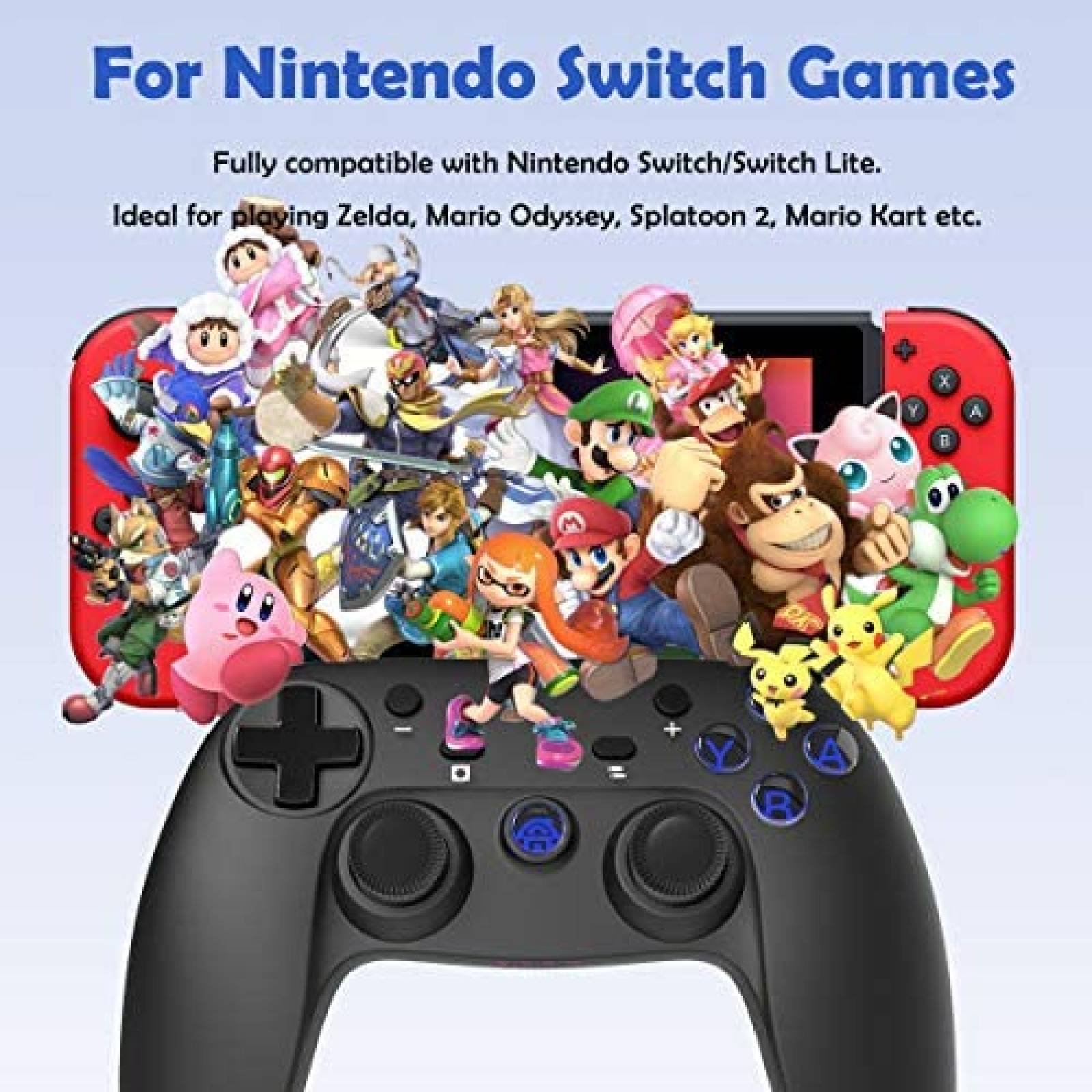 Control de Consola Clevo Inalámbrico Nintendo Switch/Lite