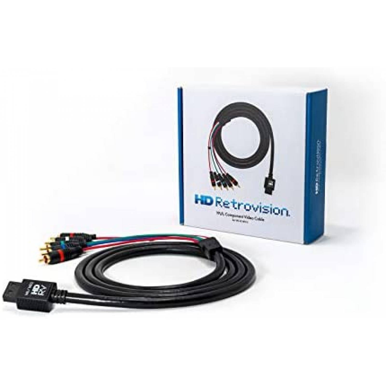 Cable de Televisión HD Retrovision HD Wii/Wii U -Negro