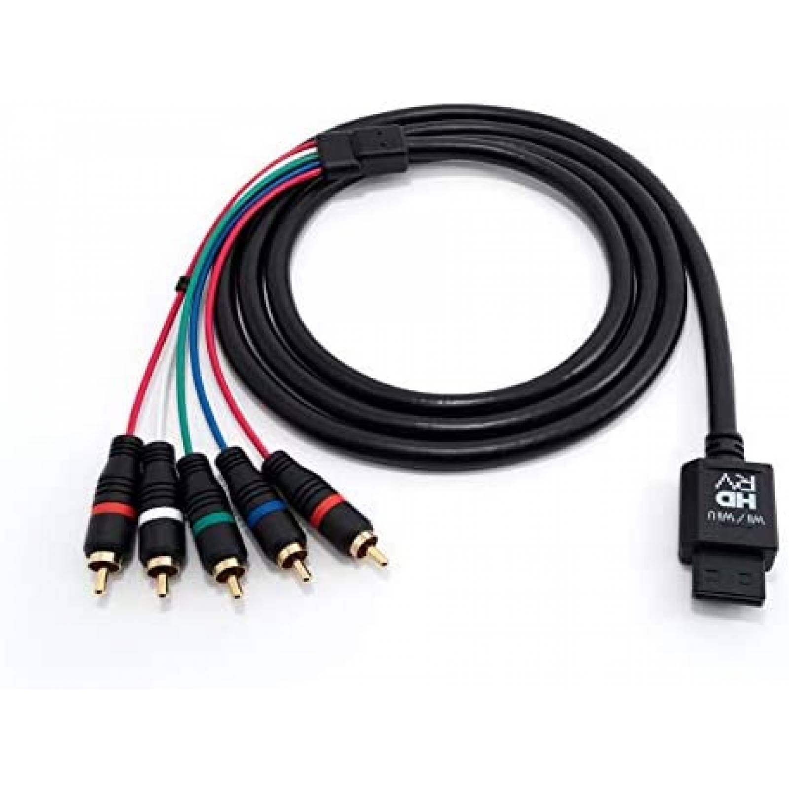 Cable de Televisión HD Retrovision HD Wii/Wii U -Negro