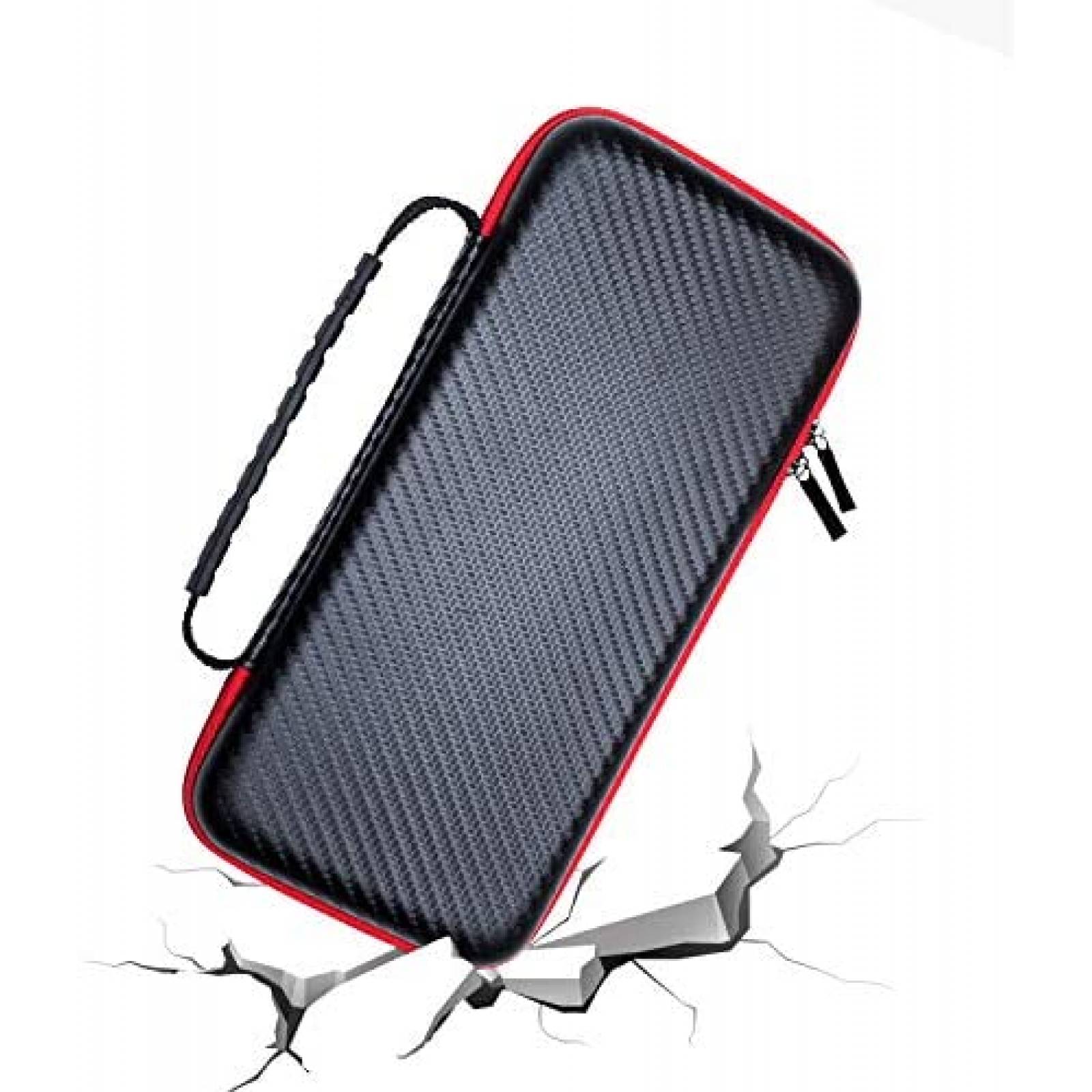 Estuche para Nintendo Switch SAIMPU Portable -Negro y Rojo