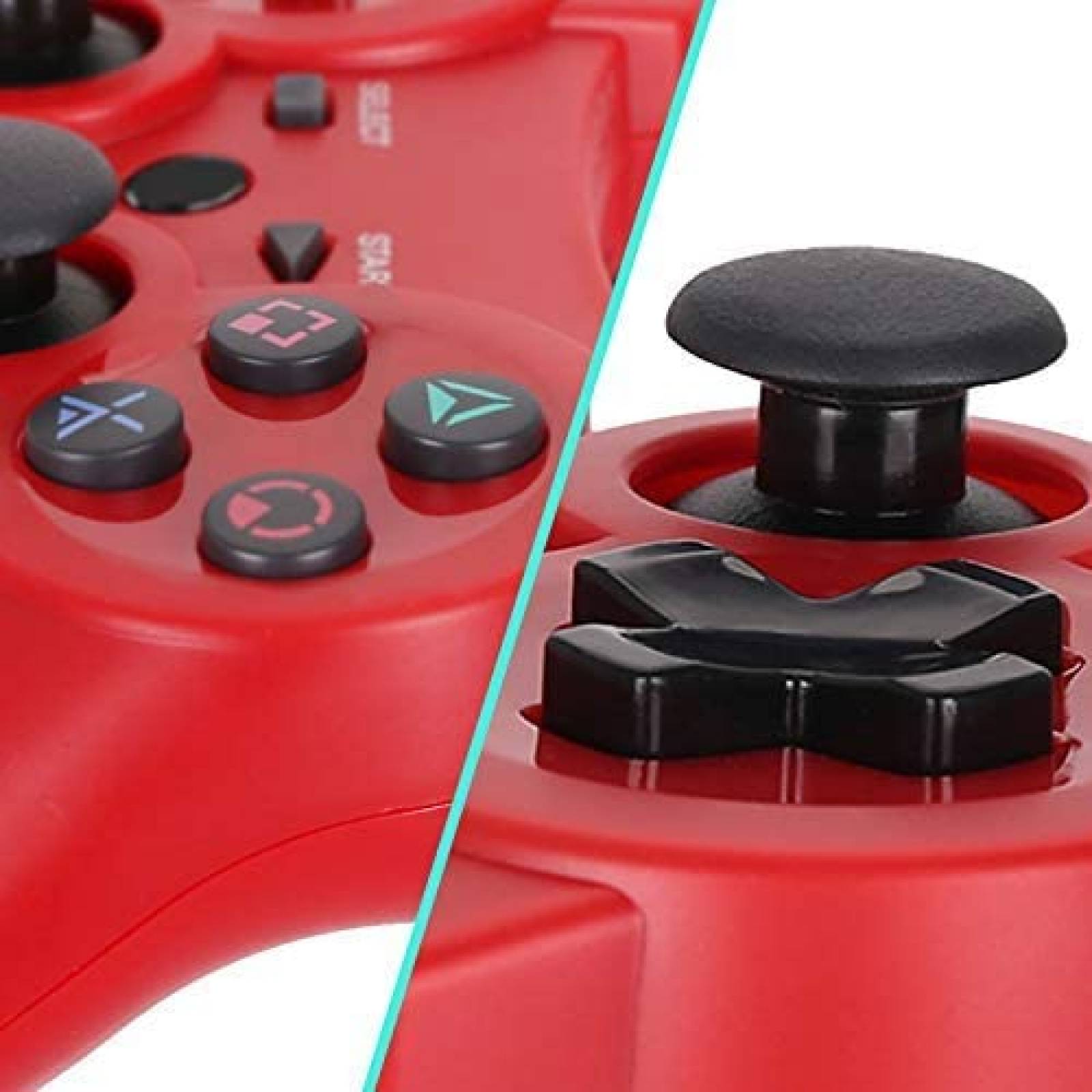 Control de Consola TATECH Inalámbrico Play Station 3 -Rojo