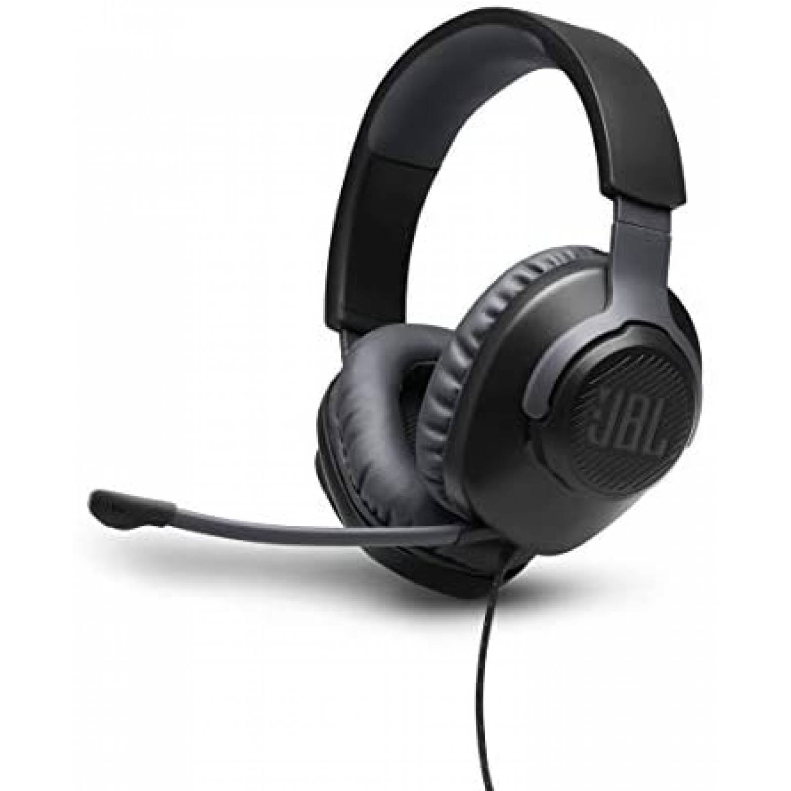 Audífonos JBL Quantum 100 Gamer de Diadema -Negros