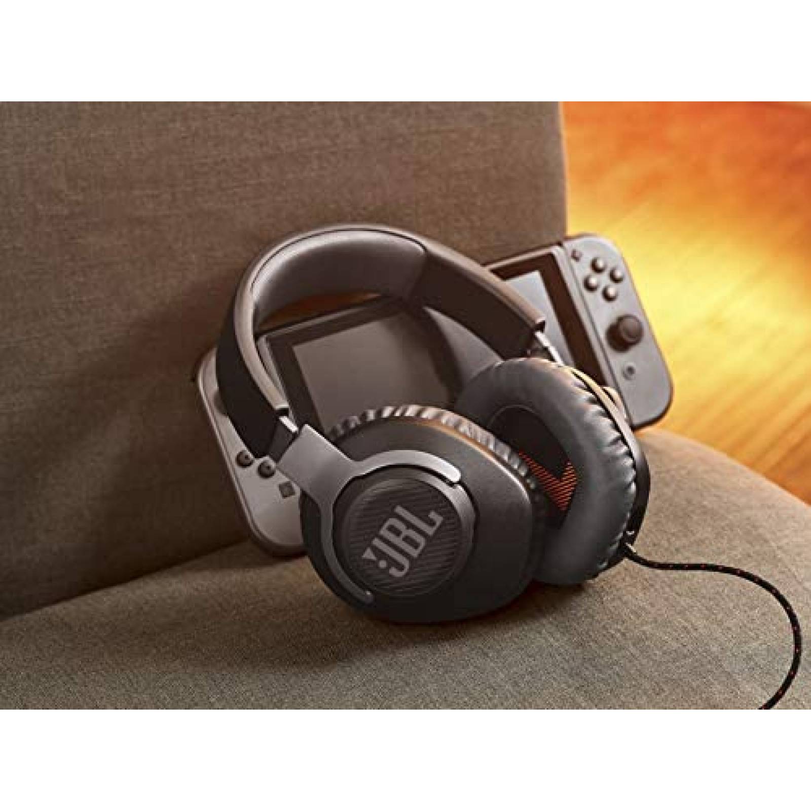 Audífonos JBL Quantum 100 Gamer de Diadema -Negros