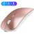 Mouse Liuao 2.4GHz Ajustable USB Bluetooth -Oro Rosa