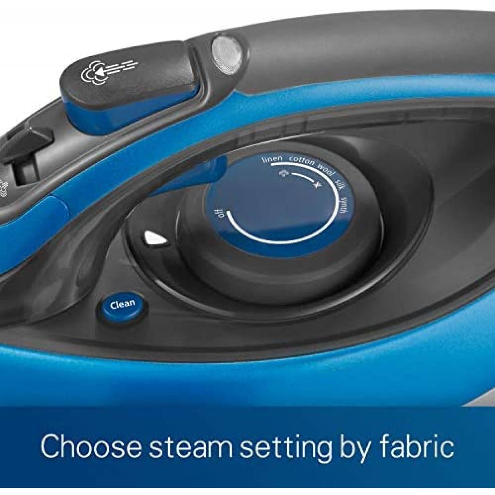 Plancha Sunbeam GCSBCS-200-000 1500 Watt Tamaño XL -Azul