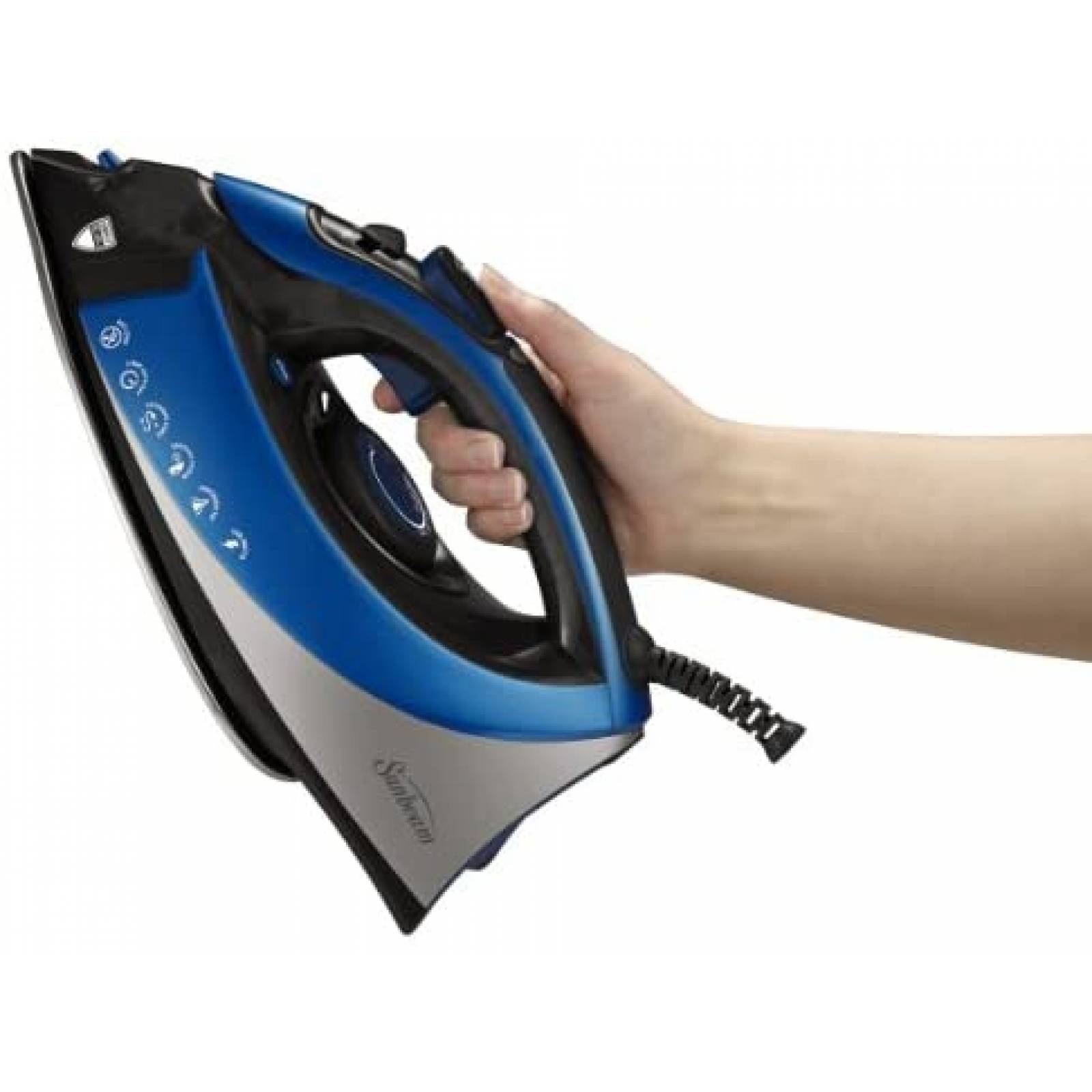 Plancha Sunbeam GCSBCS-200-000 1500 Watt Tamaño XL -Azul