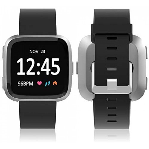 Bandas para Smartwatch OYODSS Fitbit Versa Silicona -Negro