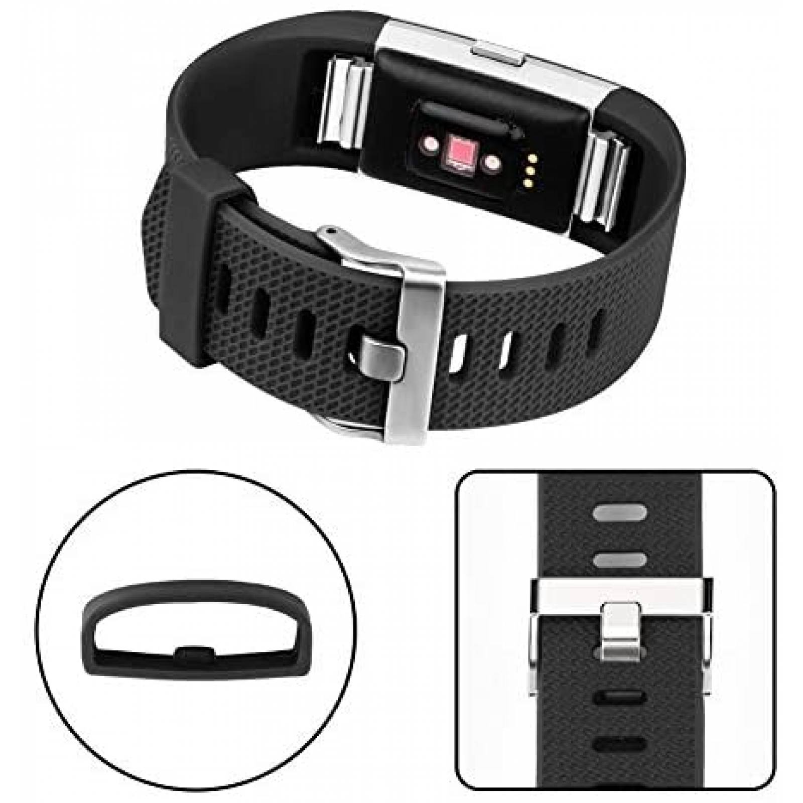 Bandas para Smartwatch IEOVIEE Fitbit Charge 2 3 Pzs L