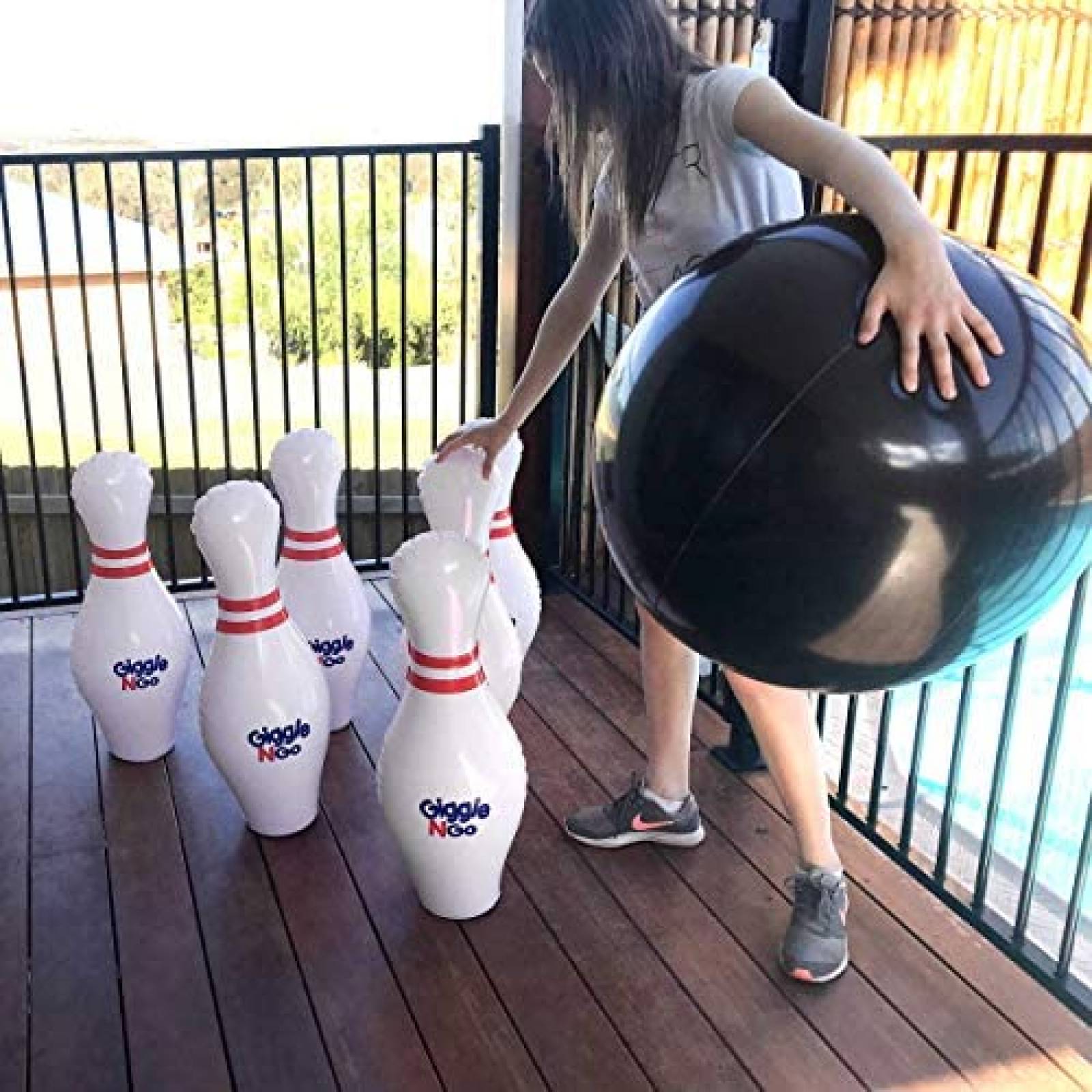 Boliche de Juguete GIGGLE N GO Gigante para Niños