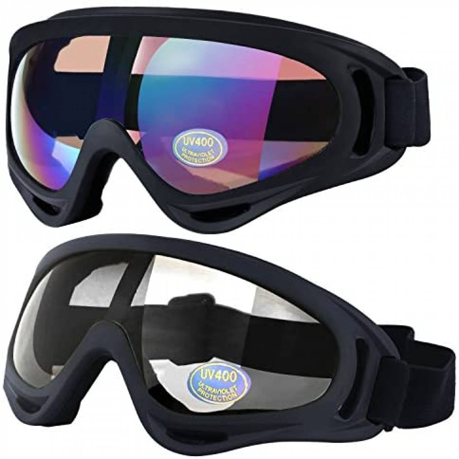 2 Lentes Protectores Outgeek Deportivos Protección UV 400