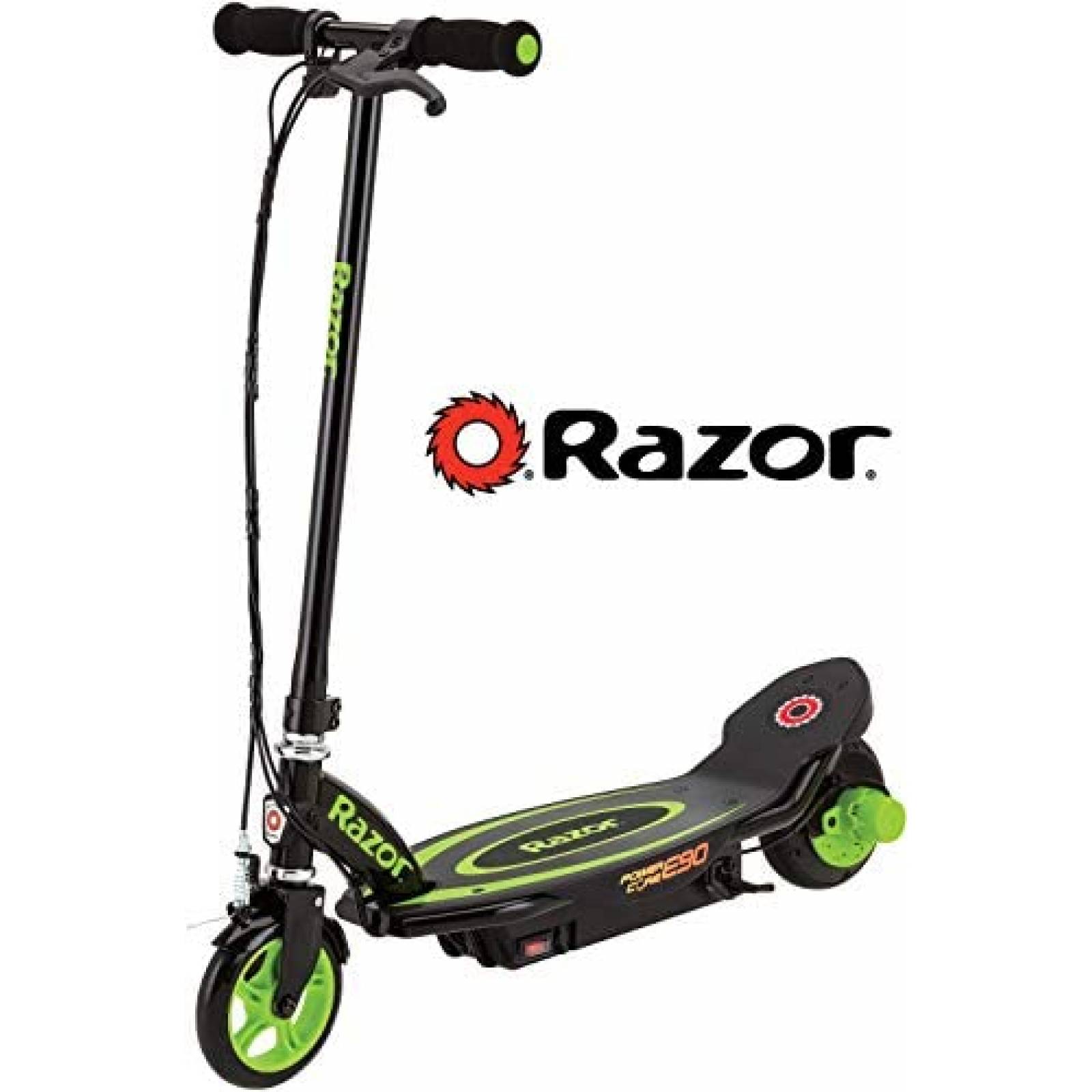 Patín Razor E90 Eléctrico Eficiente para Niños -Negro