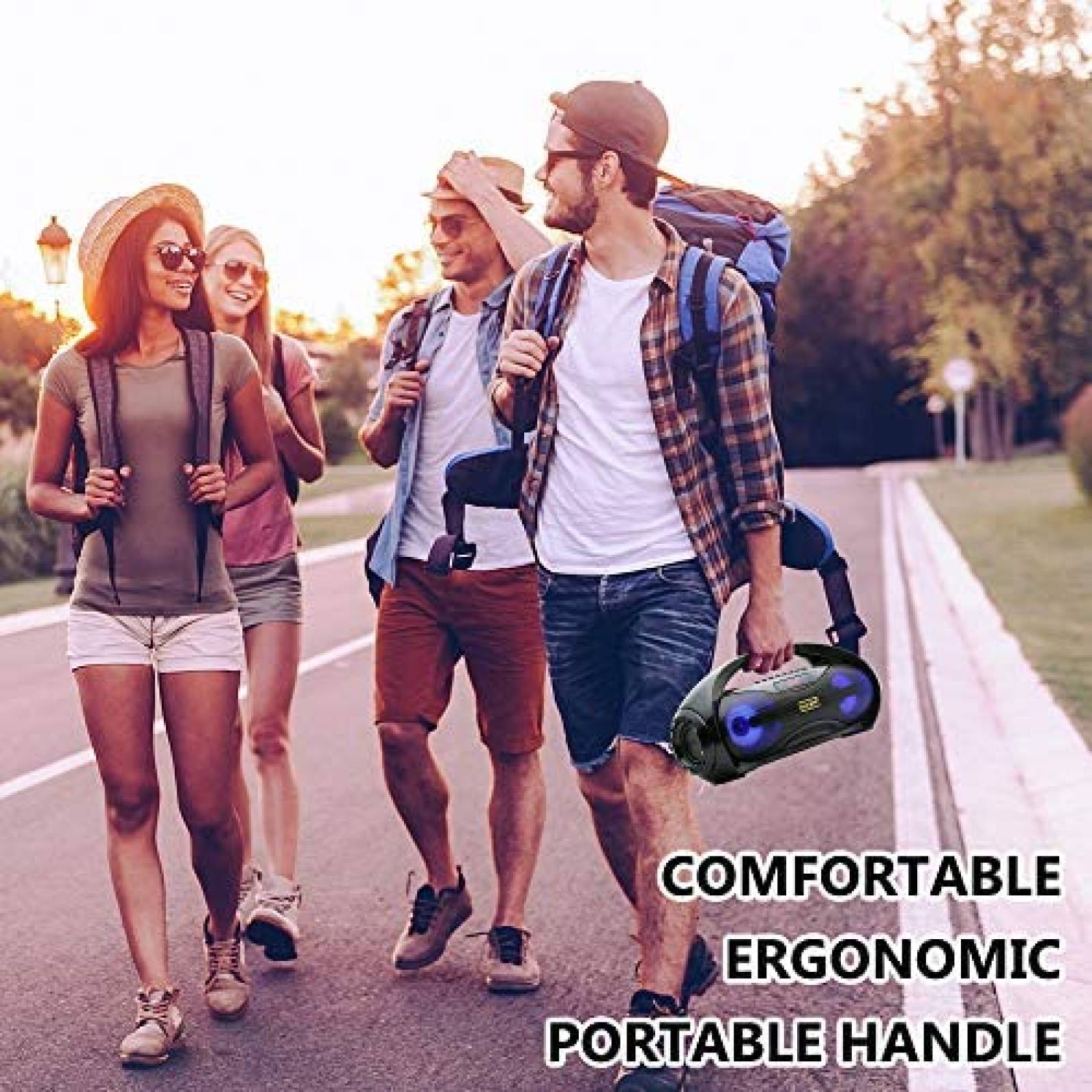 Karaoke HIKEP Bluetooth Inalámbrico con Micrófono para Niños