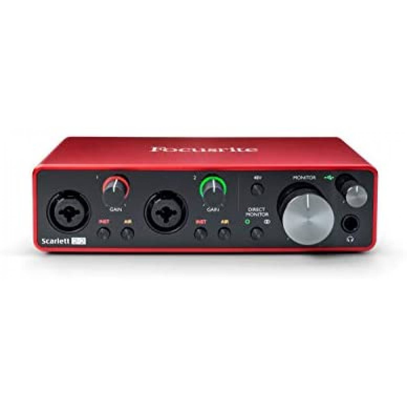Interfaz de Audio Focusrite 6 Entradas 3era Generación