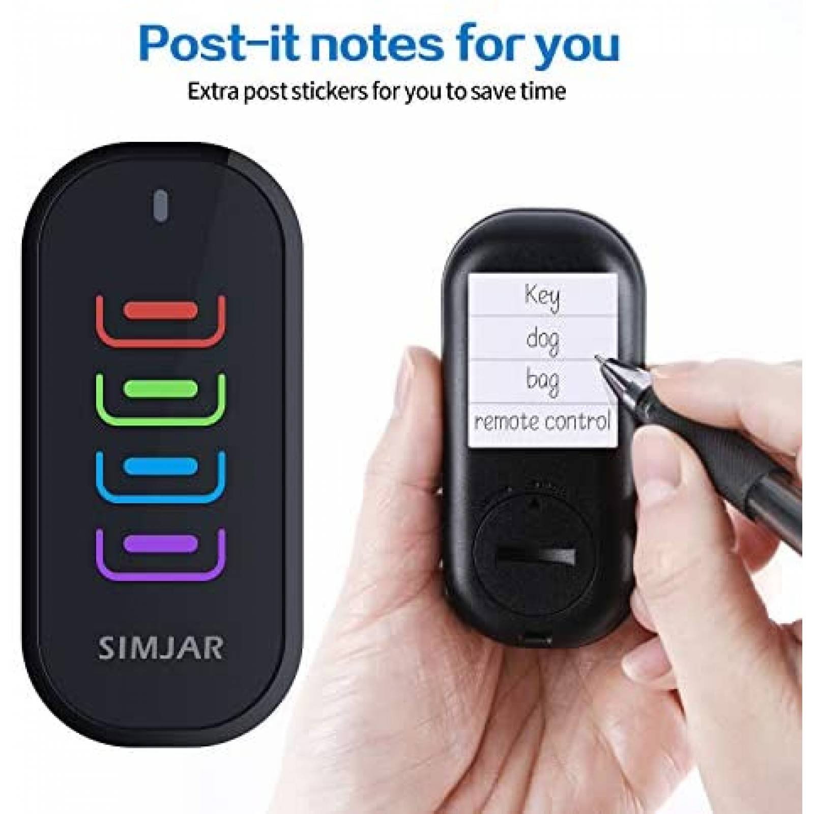 Buscador de Objetos Simjar 4 Colores c/ Control Remoto